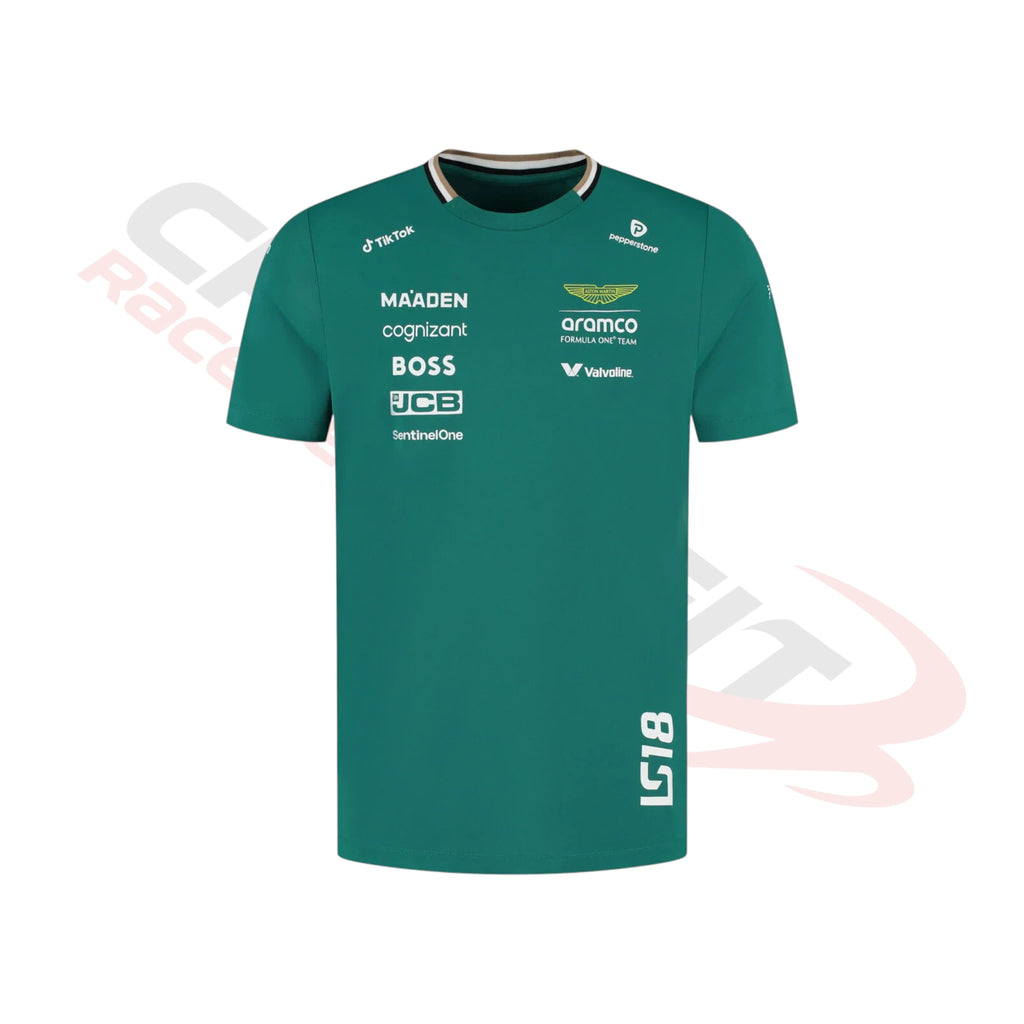 2025 Lance Stroll Aston Martin F1 T-shirt