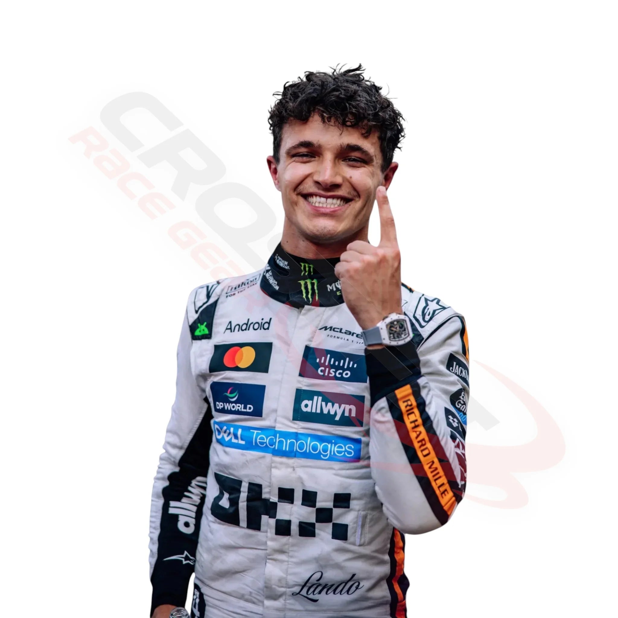 2025 Lando Norris Mclaren Monaco GP Race Suit
