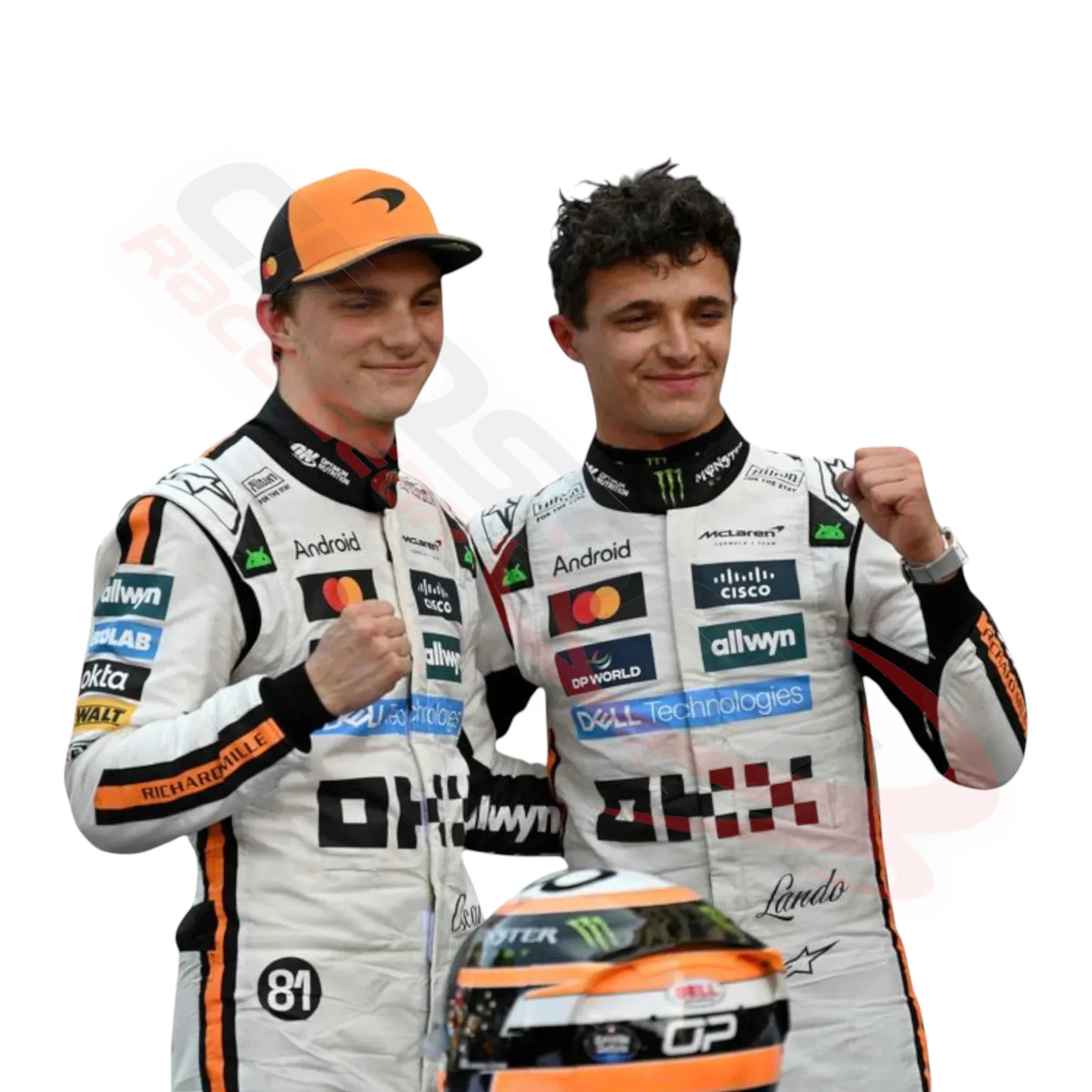 2025 Lando Norris Mclaren Monaco GP Race Suit