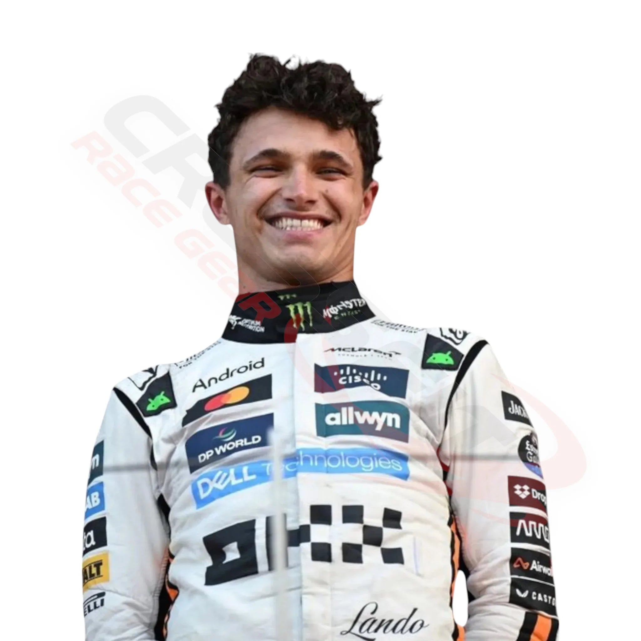 2025 Lando Norris Mclaren Monaco GP Race Suit