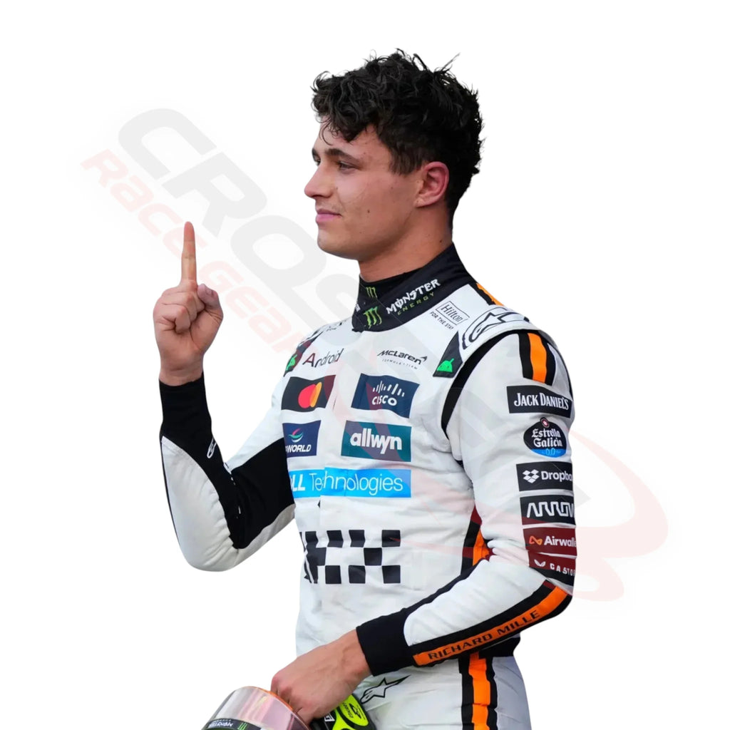 2025 Lando Norris Mclaren Monaco GP Race Suit