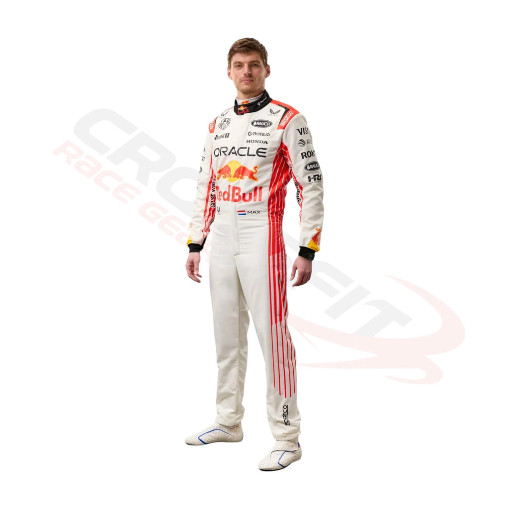 2025 Max Verstappen Red Bull Japanese GP F1 Race Suit