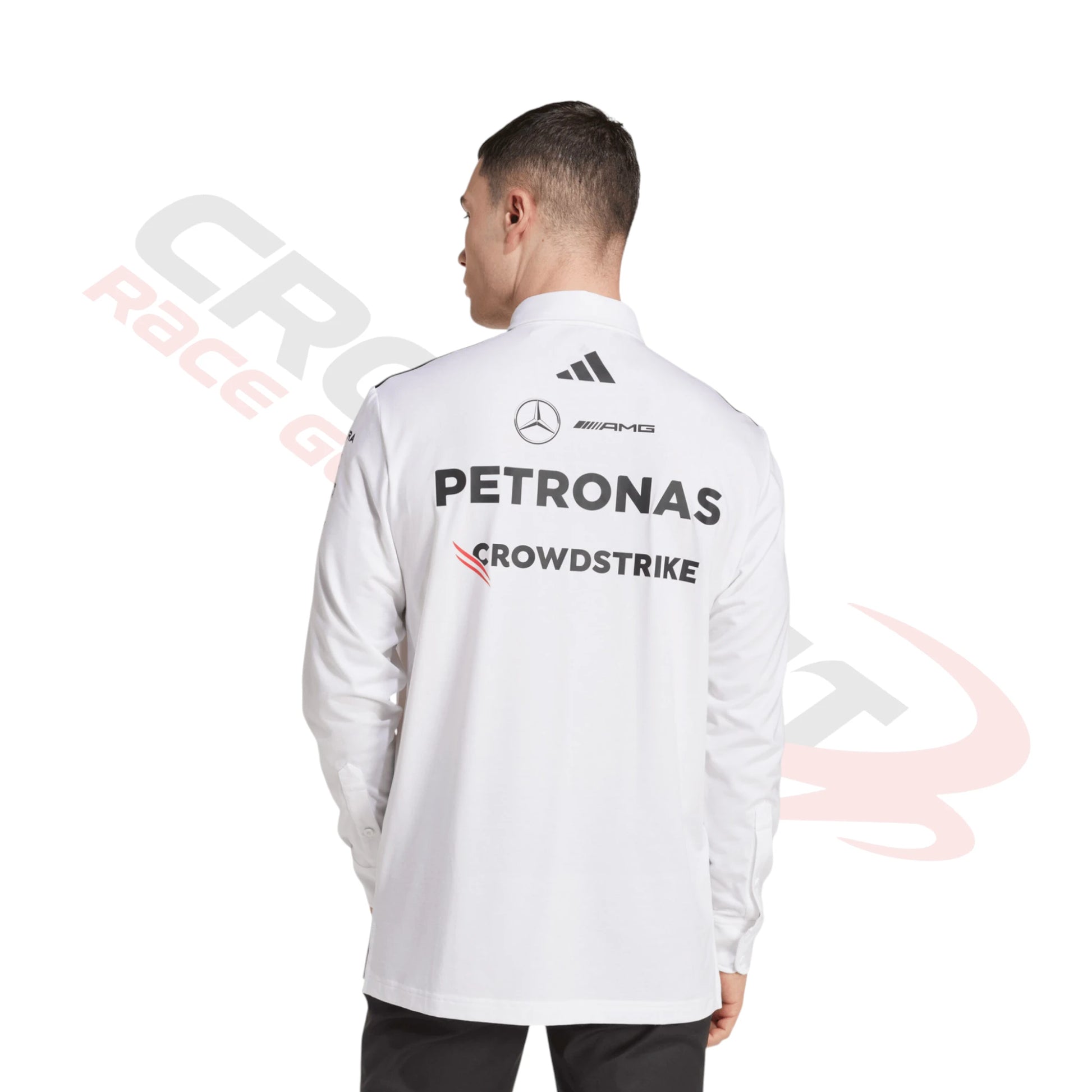 2025 Mercedes-AMG Petronas F1 Team Long Sleeve Polo