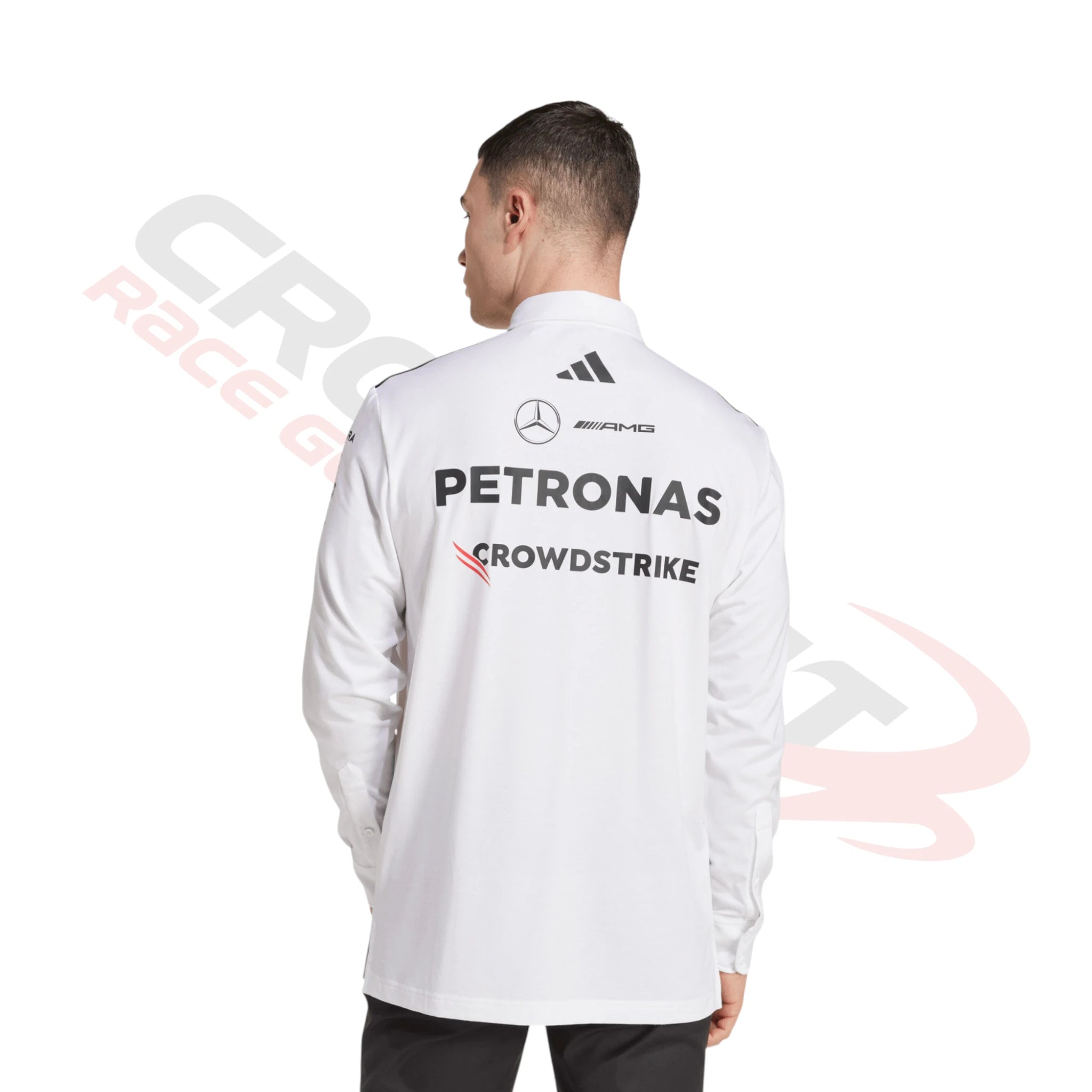 2025 Mercedes-AMG Petronas F1 Team Long Sleeve Polo