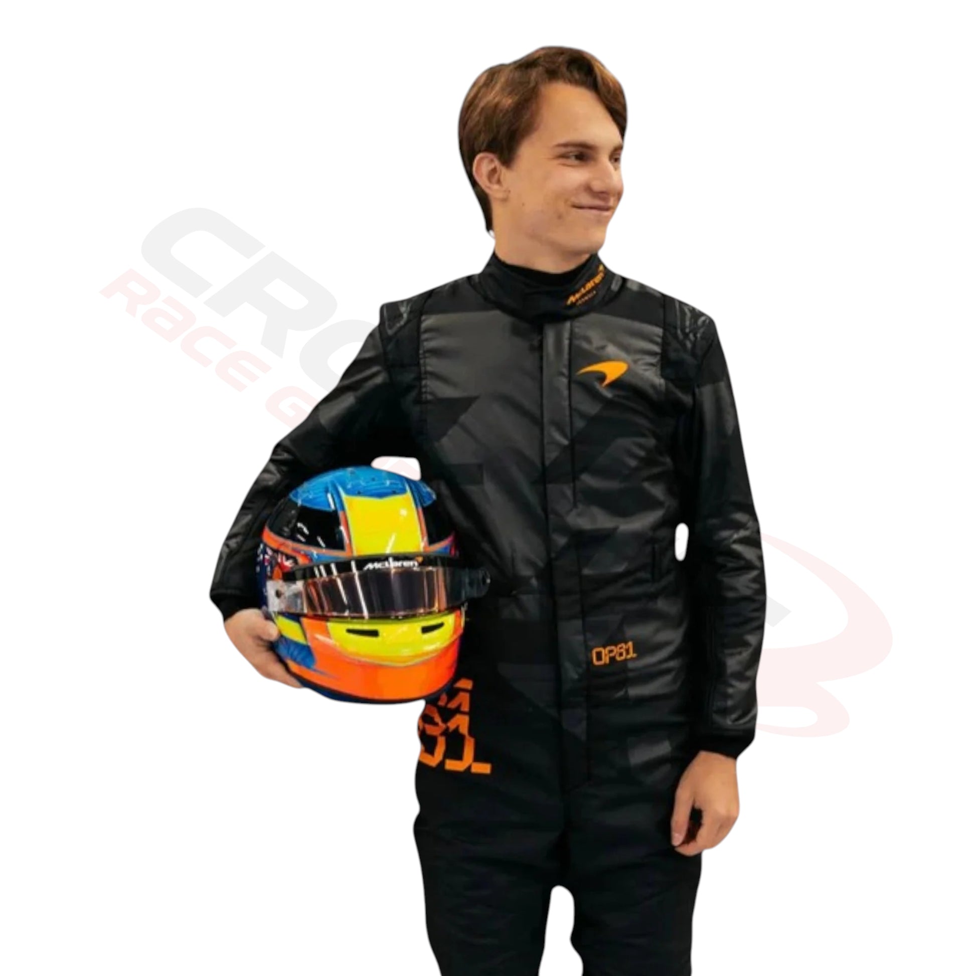 2025 Oscar Piastri McLaren F1 Race Suit Black