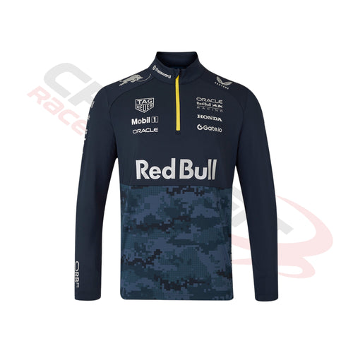 2025 Red Bull Racing F1 Team Hypebeast Half Zip Sweatshirt