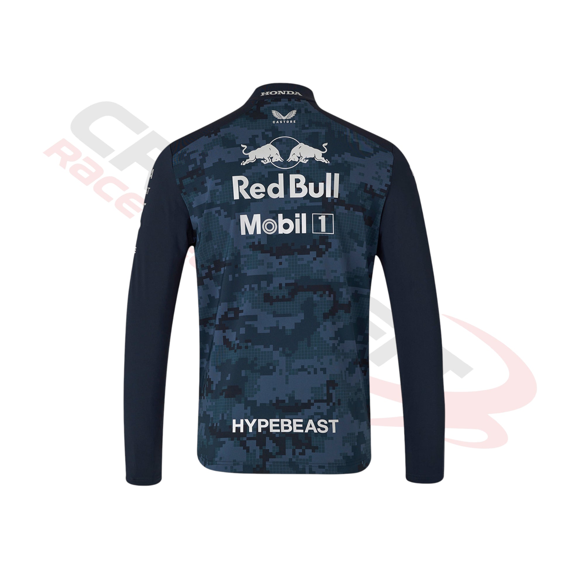 2025 Red Bull Racing F1 Team Hypebeast Half Zip Sweatshirt