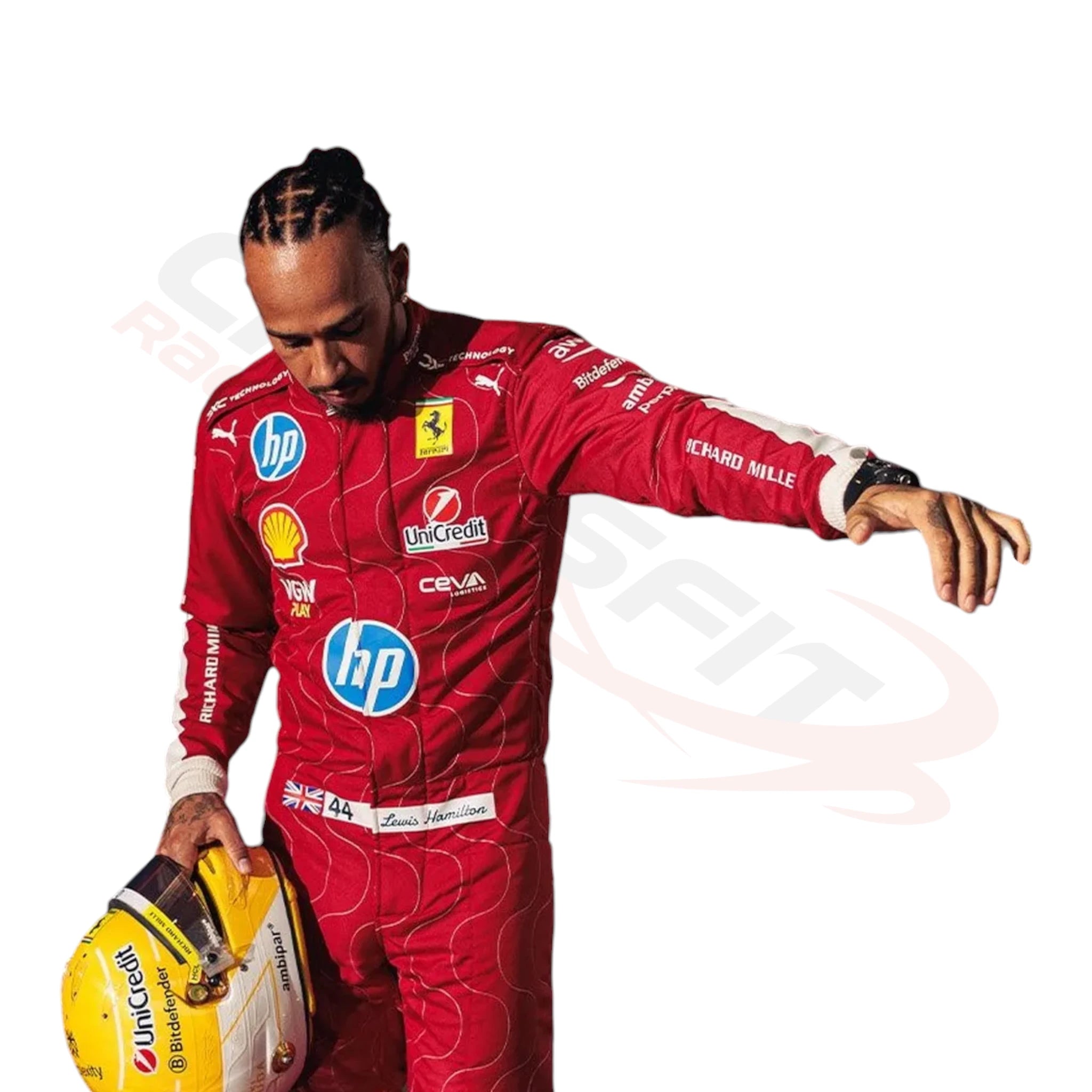 2025 Scuderia Ferrari HP F1 Team Monza GP Race Suit