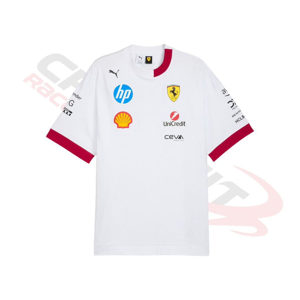 2025 Scuderia Ferrari Miami GP T-shirt