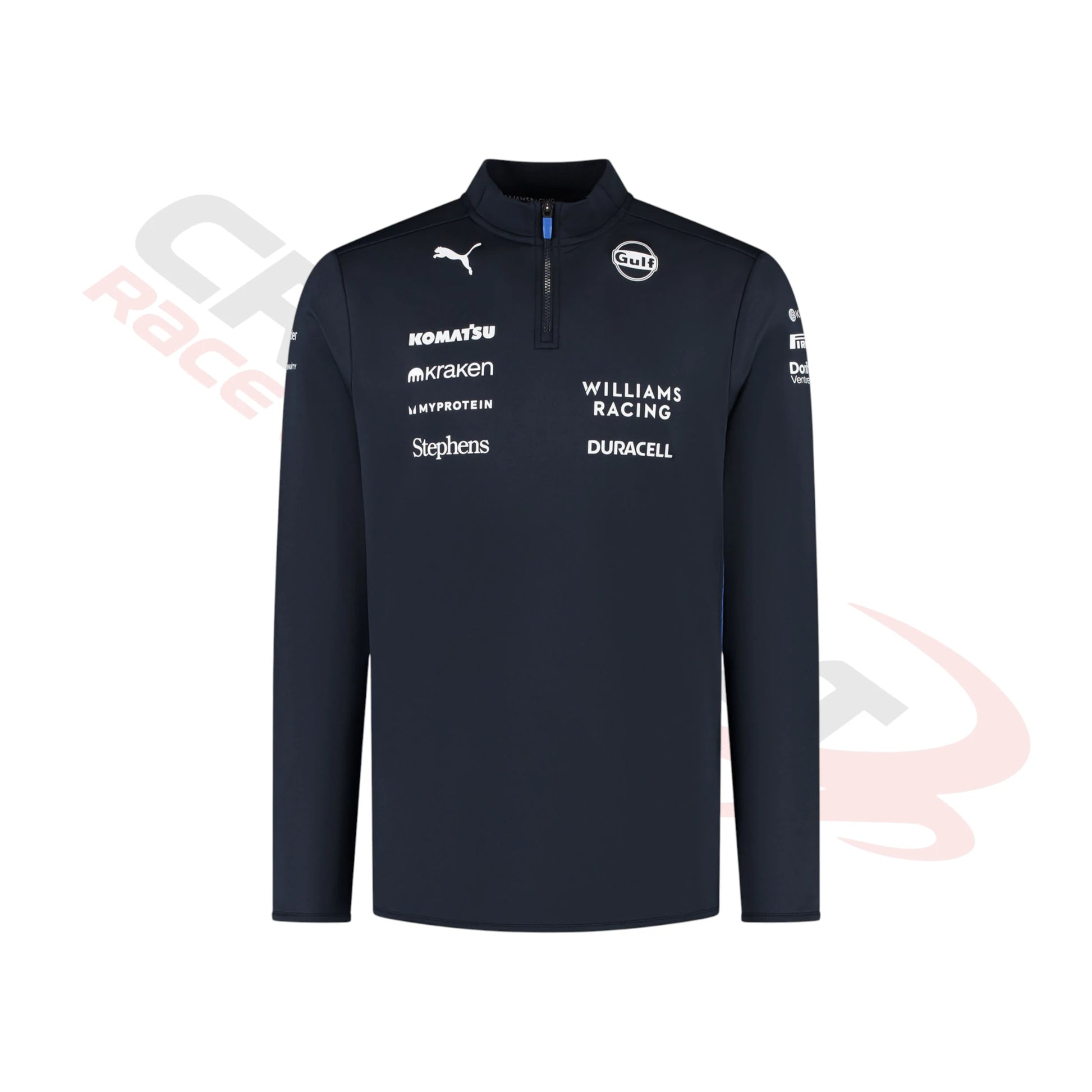2025 Williams Racing F1 Team 14 Zip Sweater
