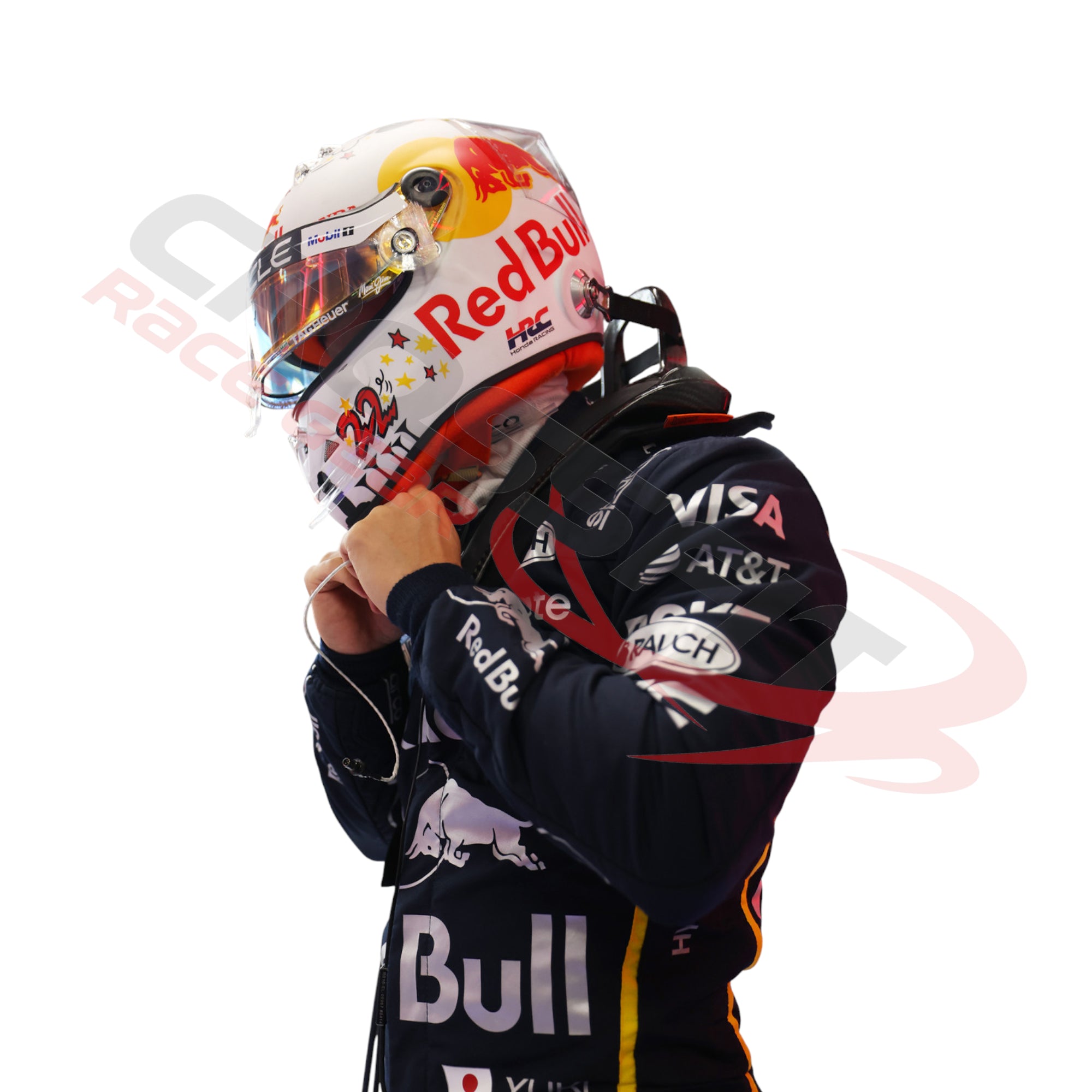 2025 Yuki Tsunoda Red Bull Singapore  GP F1 Race Suit