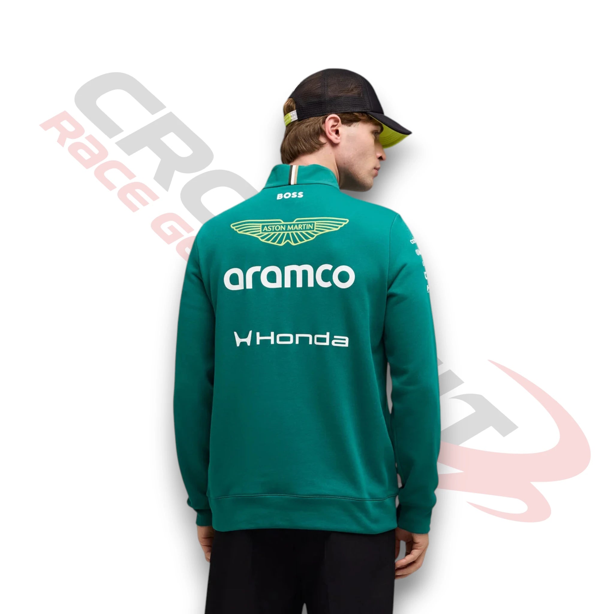 2026 Aston Martin F1 Team Half Zip Sweater