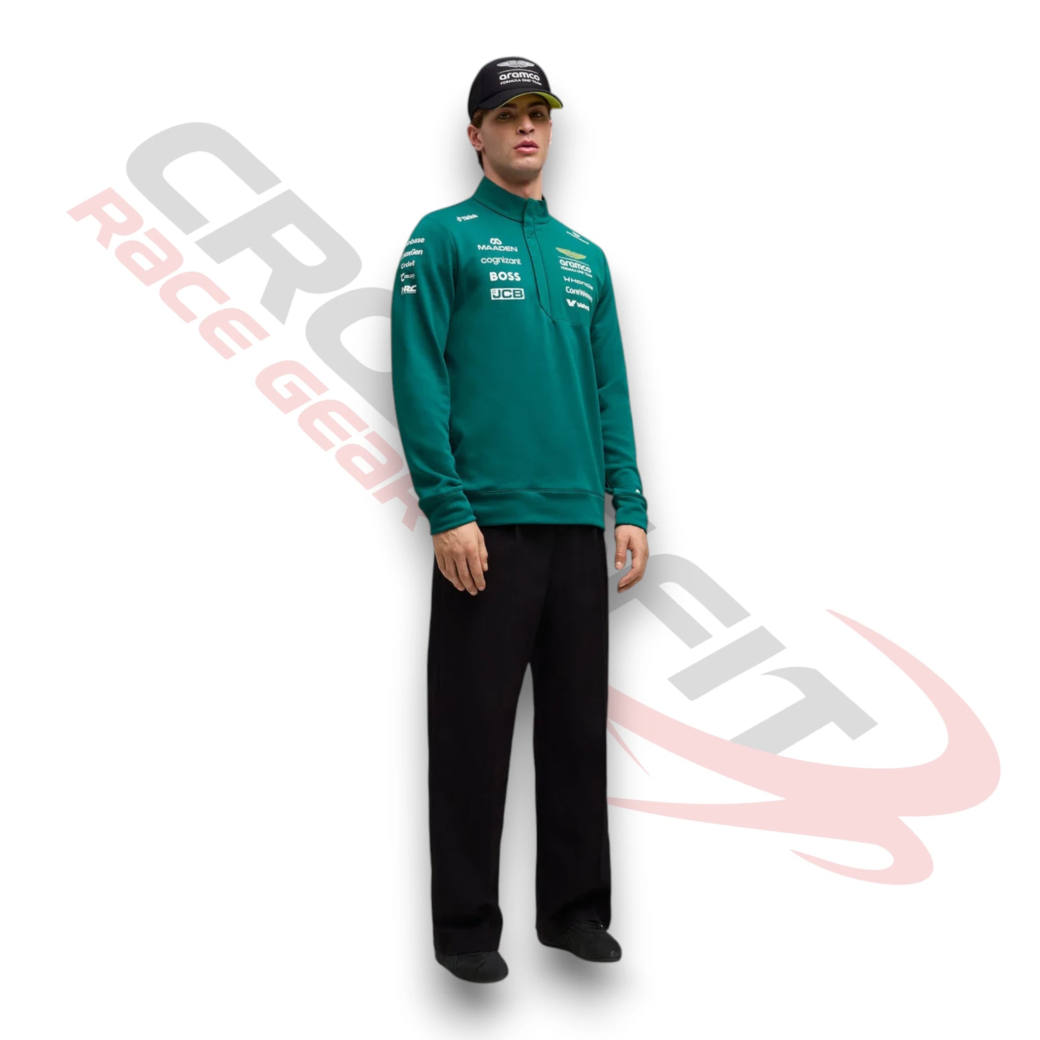 2026 Aston Martin F1 Team Half Zip Sweater