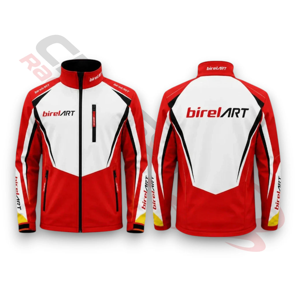 2026 BIREL ART Racing Team Softshell Jacket  Red