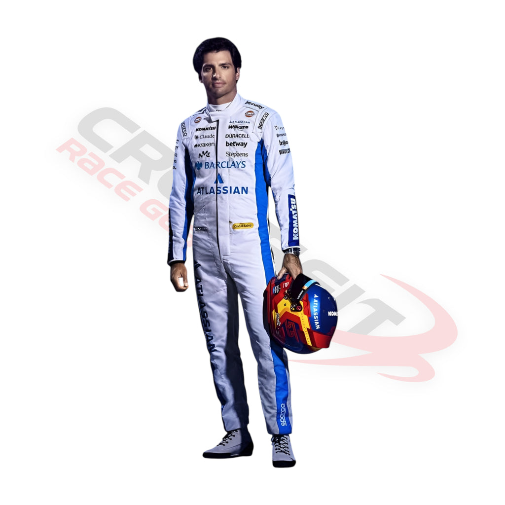 2026 Carlos Sainz Williams F1 Team F1 Race Suit Replica