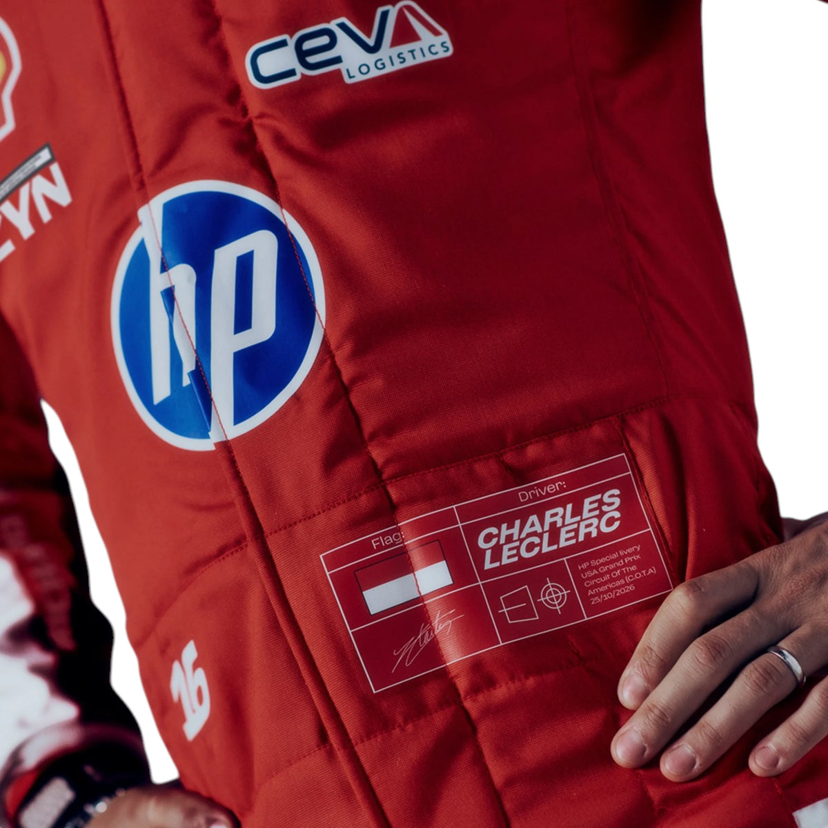 2026 Charles Leclerc Scuderia Ferrari HP Austin GP F1 Race Suit