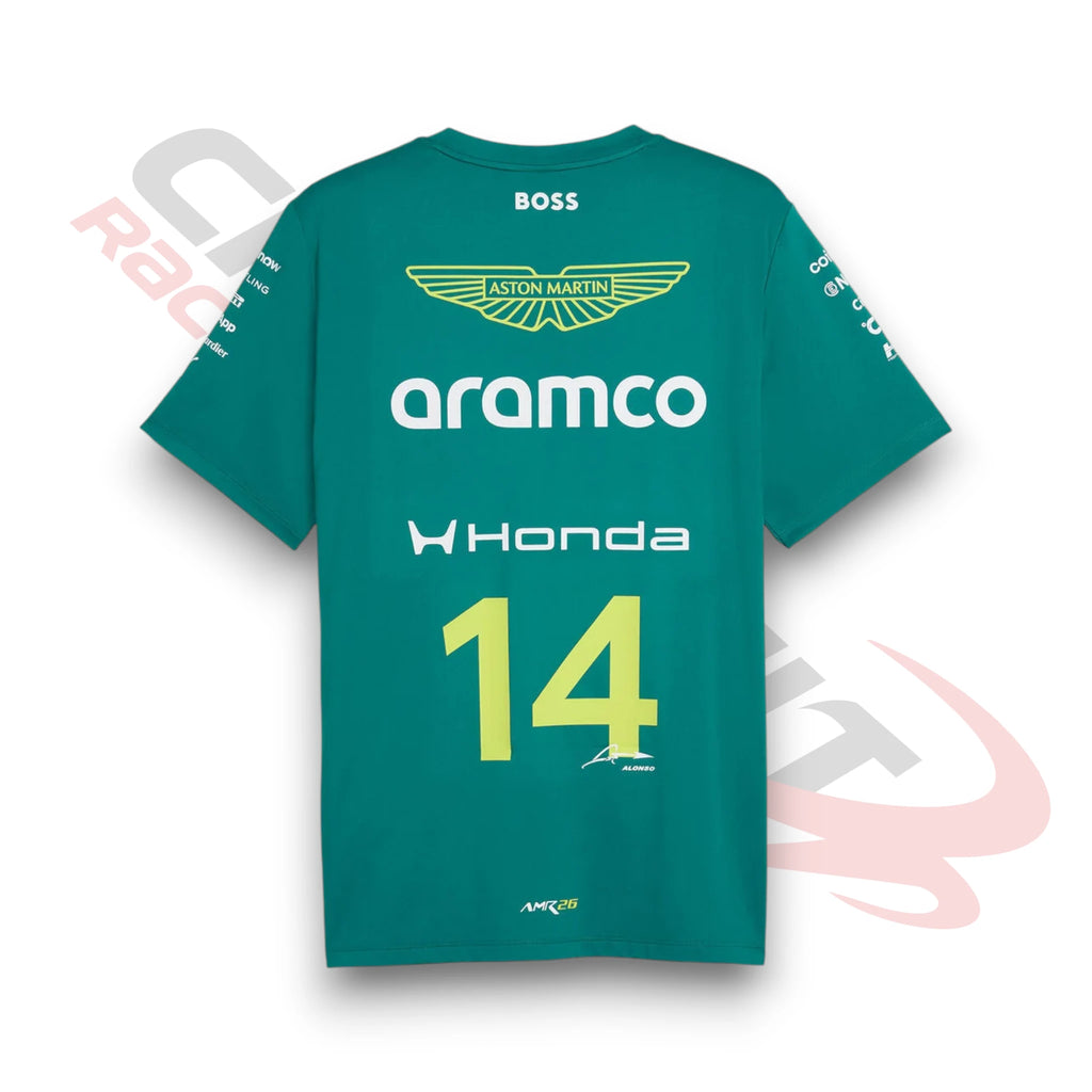 2026 Fernando Alonso Aston Martin F1 T-shirt