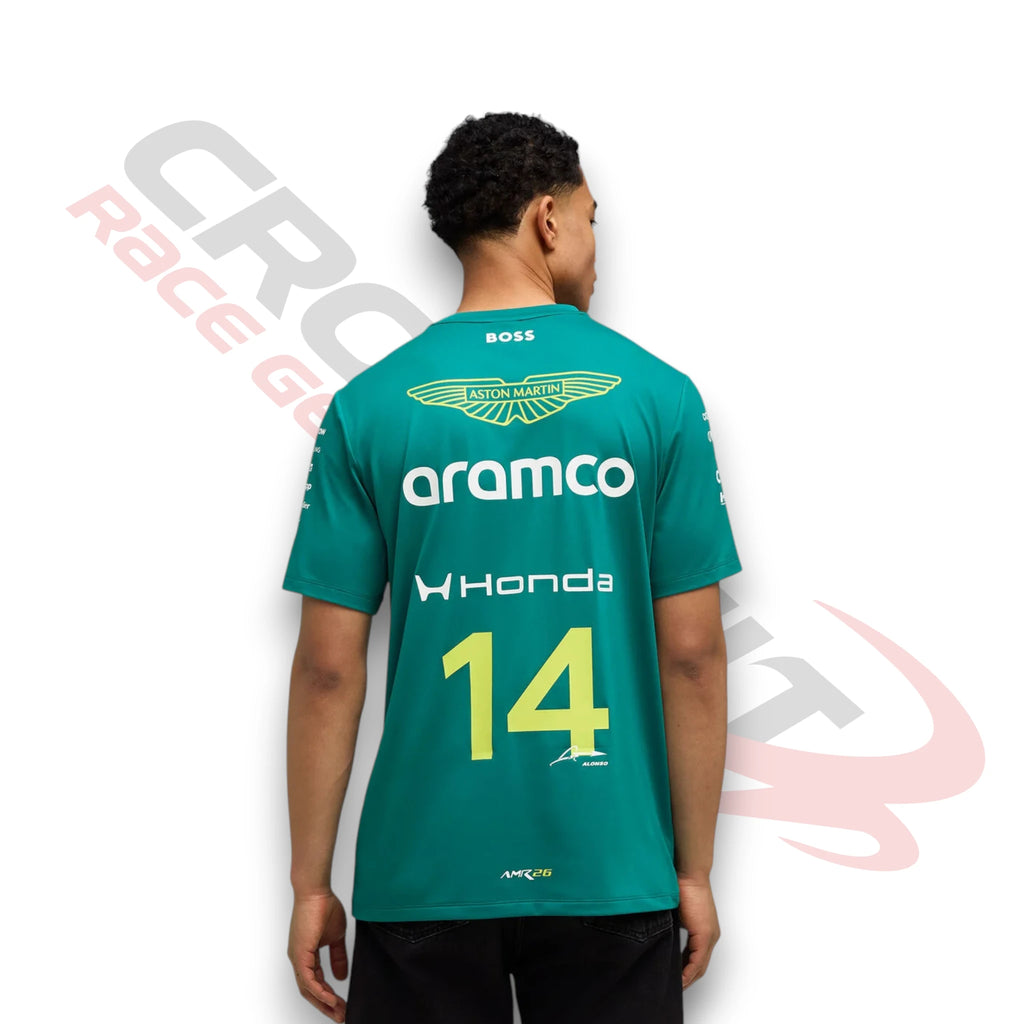 2026 Fernando Alonso Aston Martin F1 T-shirt