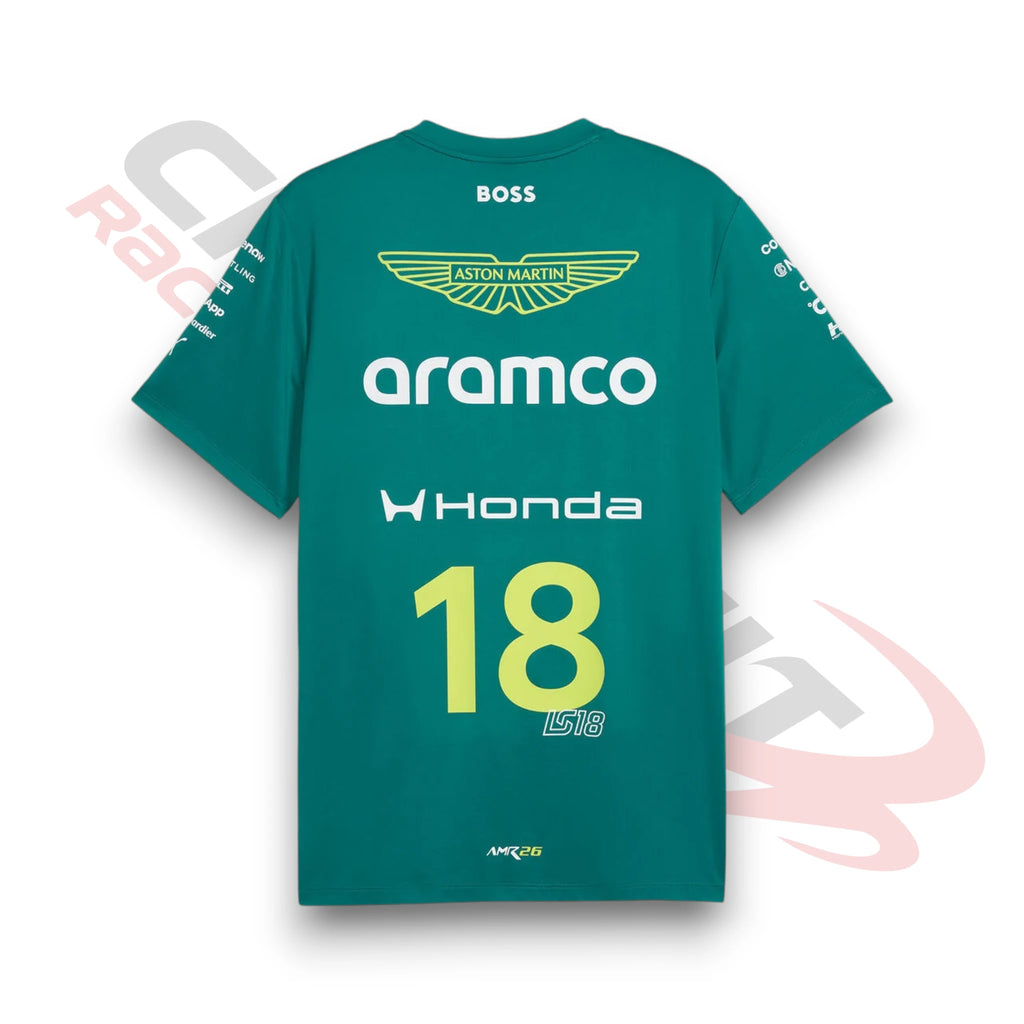 2026 Lance Stroll Aston Martin F1 T-shirt