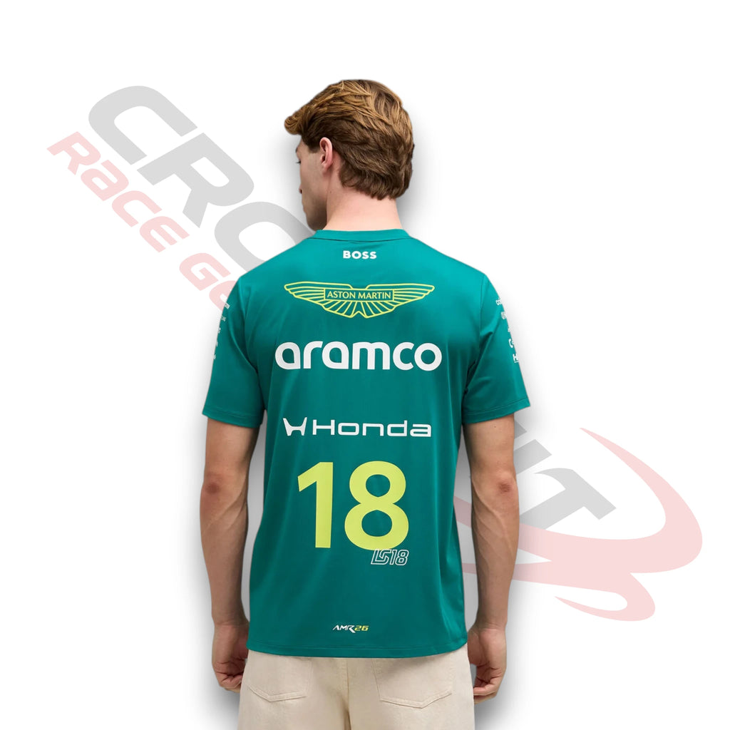 2026 Lance Stroll Aston Martin F1 T-shirt