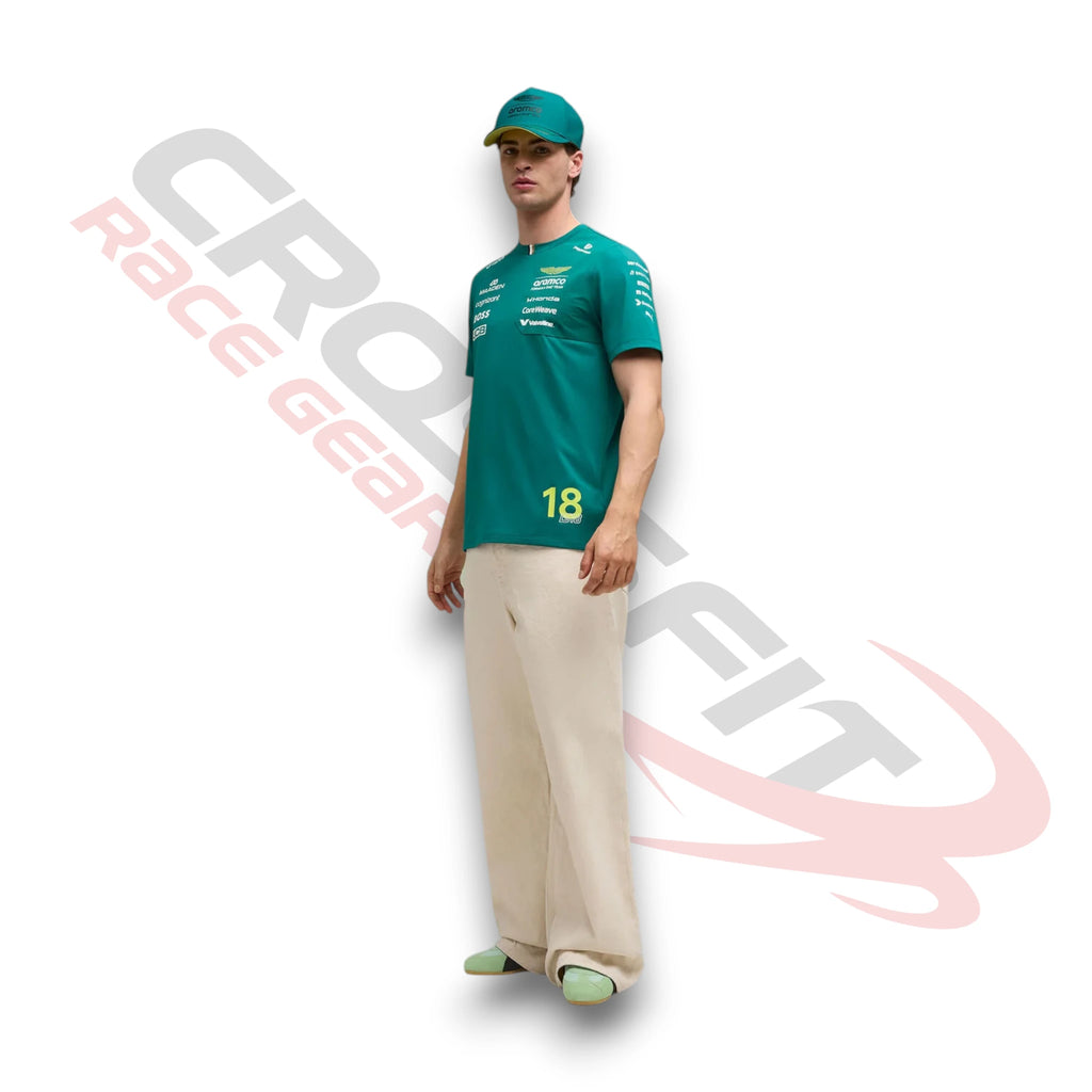 2026 Lance Stroll Aston Martin F1 T-shirt