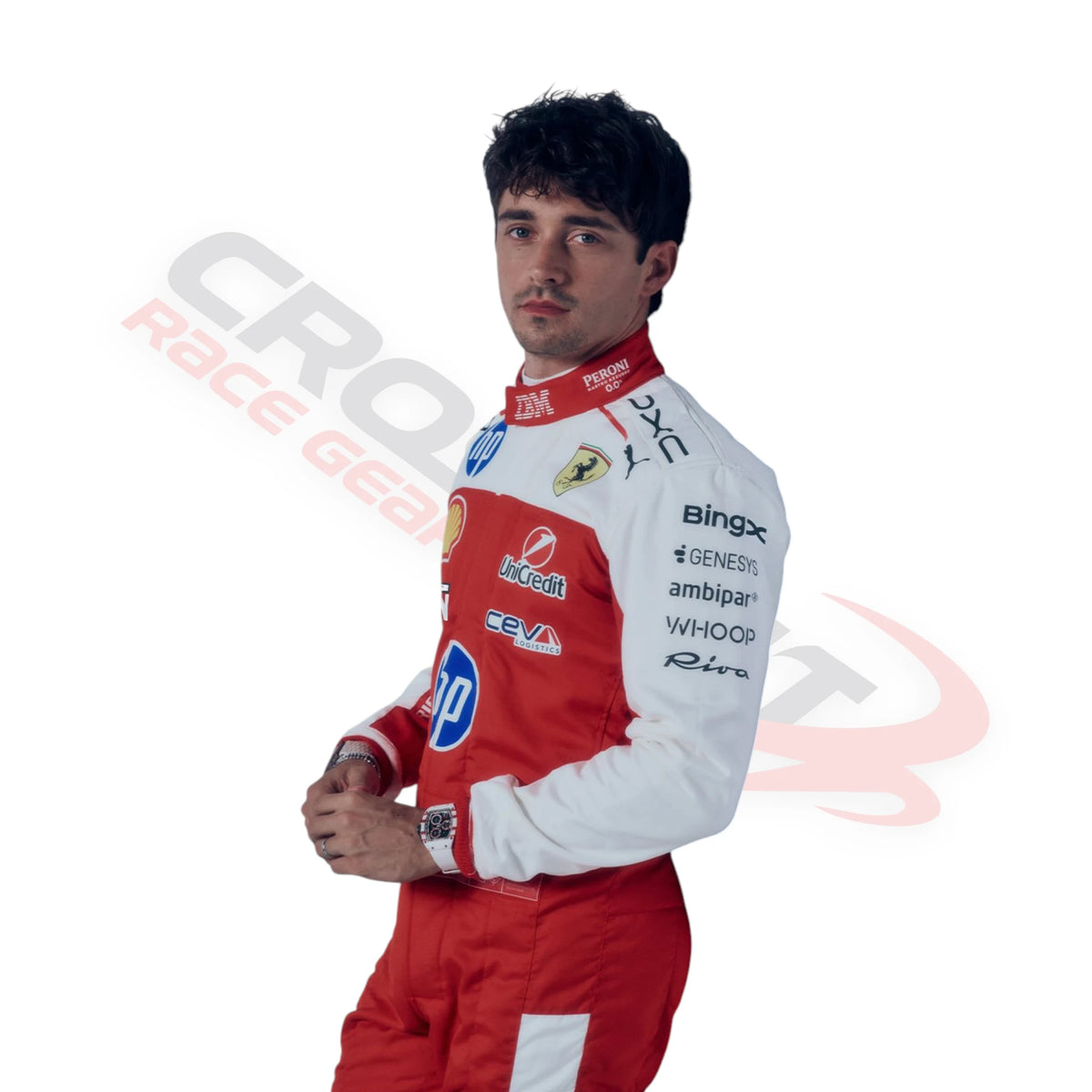 2026 Scuderia Ferrari HP Austin GP F1 Team Race Suit