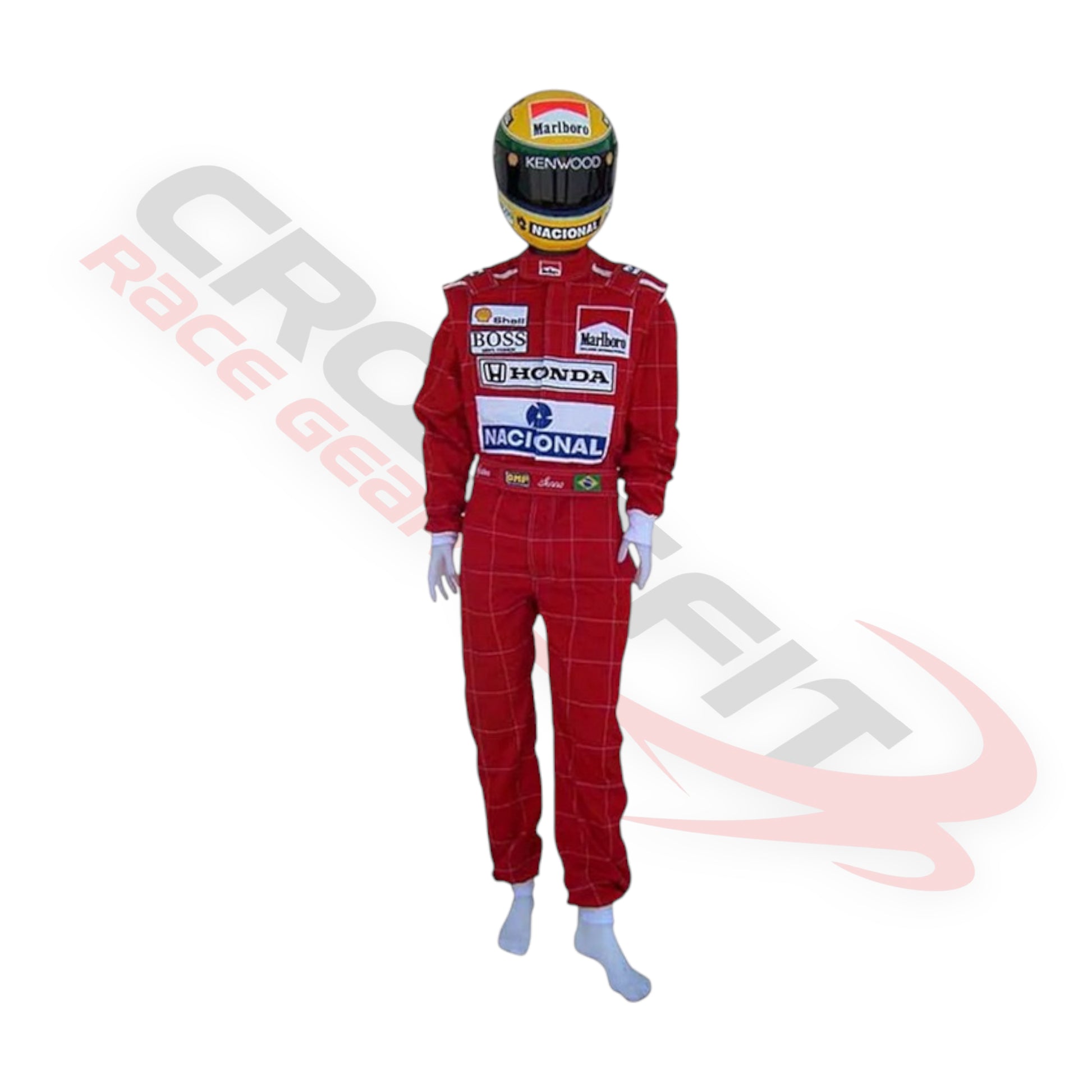 Ayrton Senna 1991 F1 Embroidery Race Suit