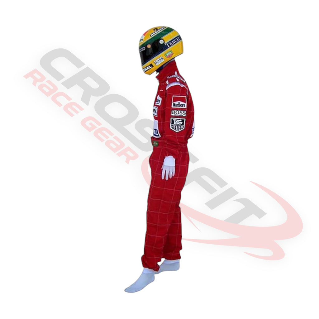 Ayrton Senna 1991 F1 Embroidery Race Suit
