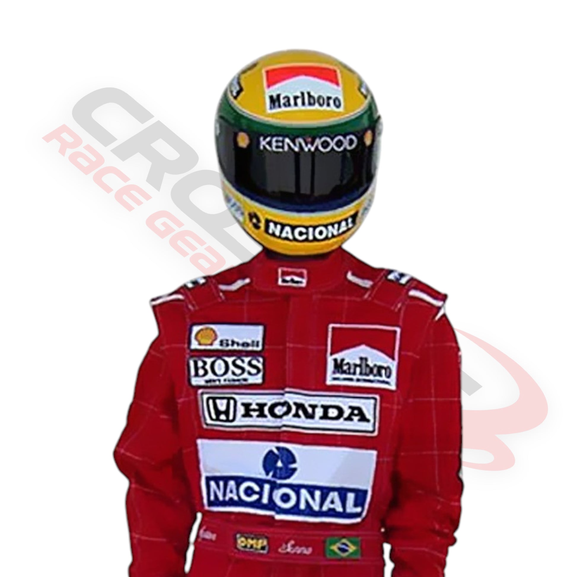 Ayrton Senna 1991 F1 Embroidery Race Suit