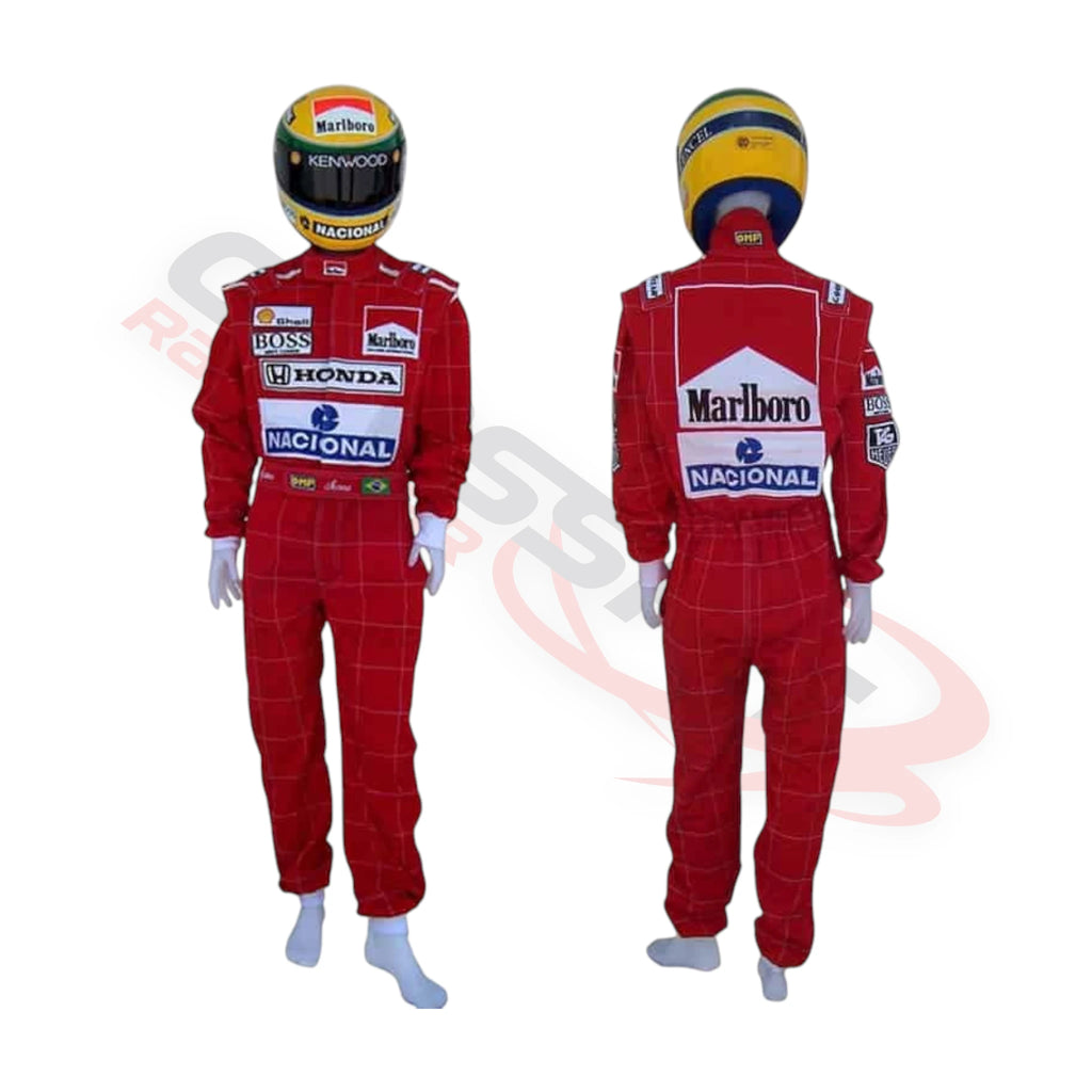 Ayrton Senna 1991 McLaren F1 Printed Race Suit