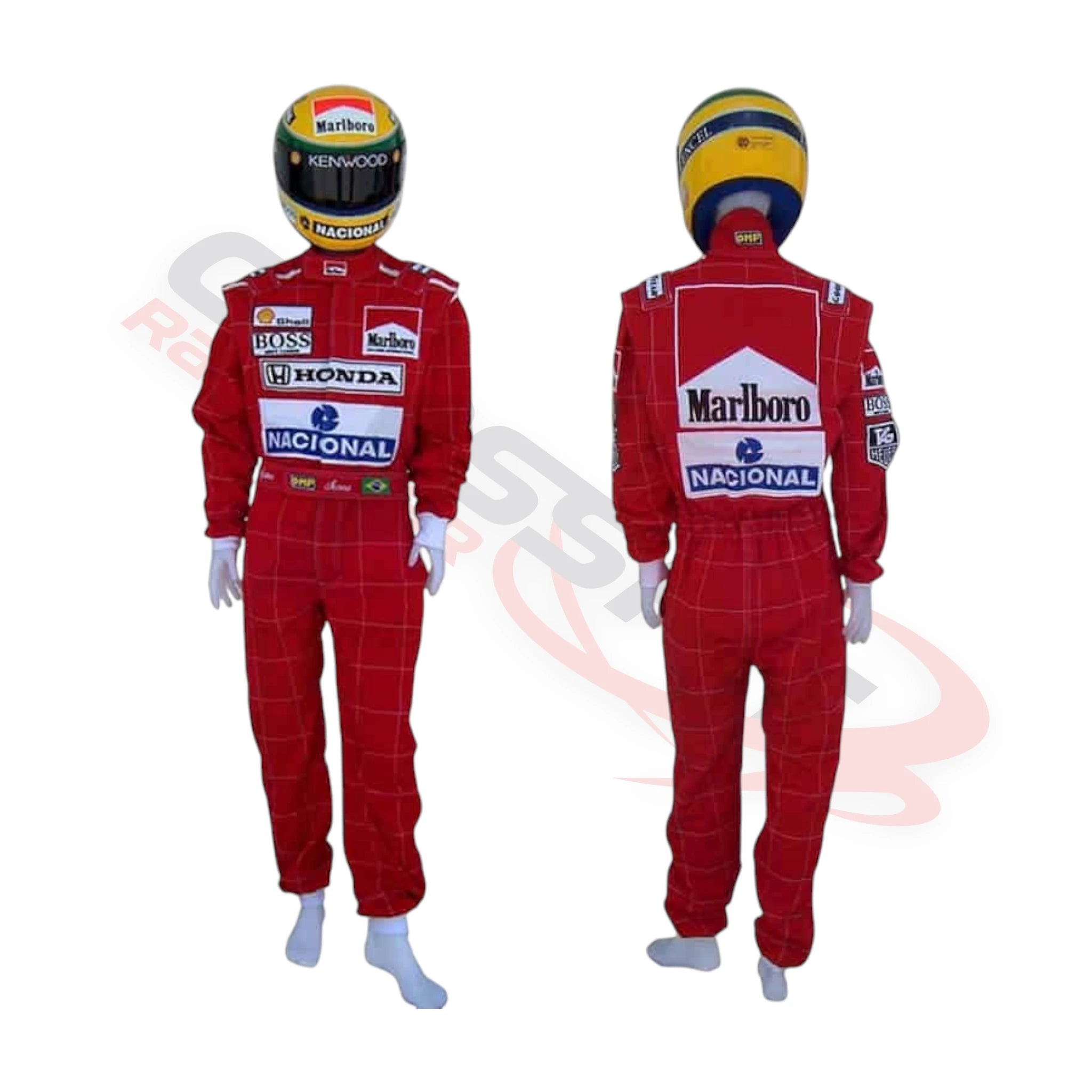 Ayrton Senna 1991 McLaren F1 Printed Race Suit