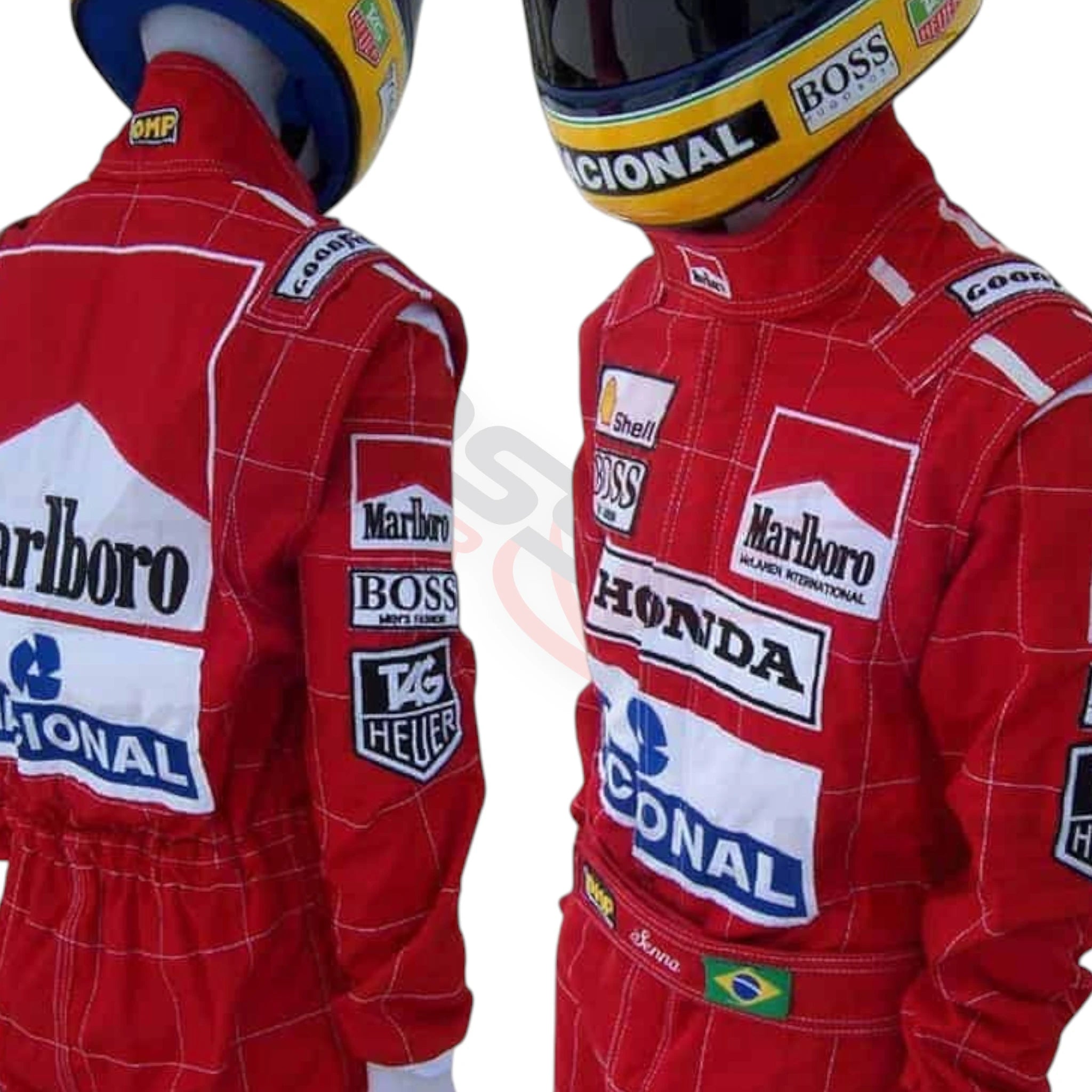 Ayrton Senna 1991 McLaren F1 Printed Race Suit