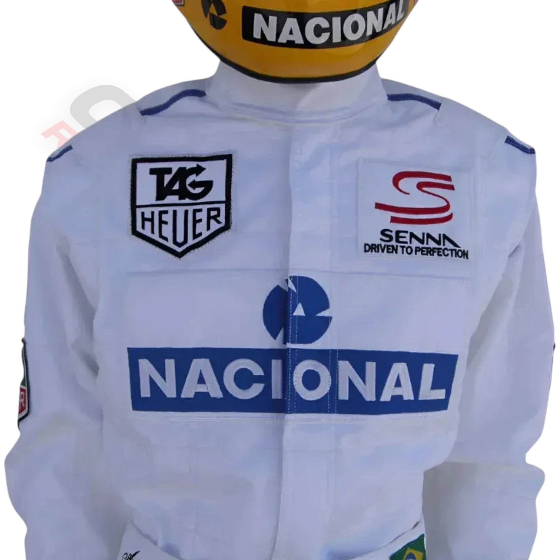 Ayrton Senna 1993 Embroidered patches F1 Race Suit