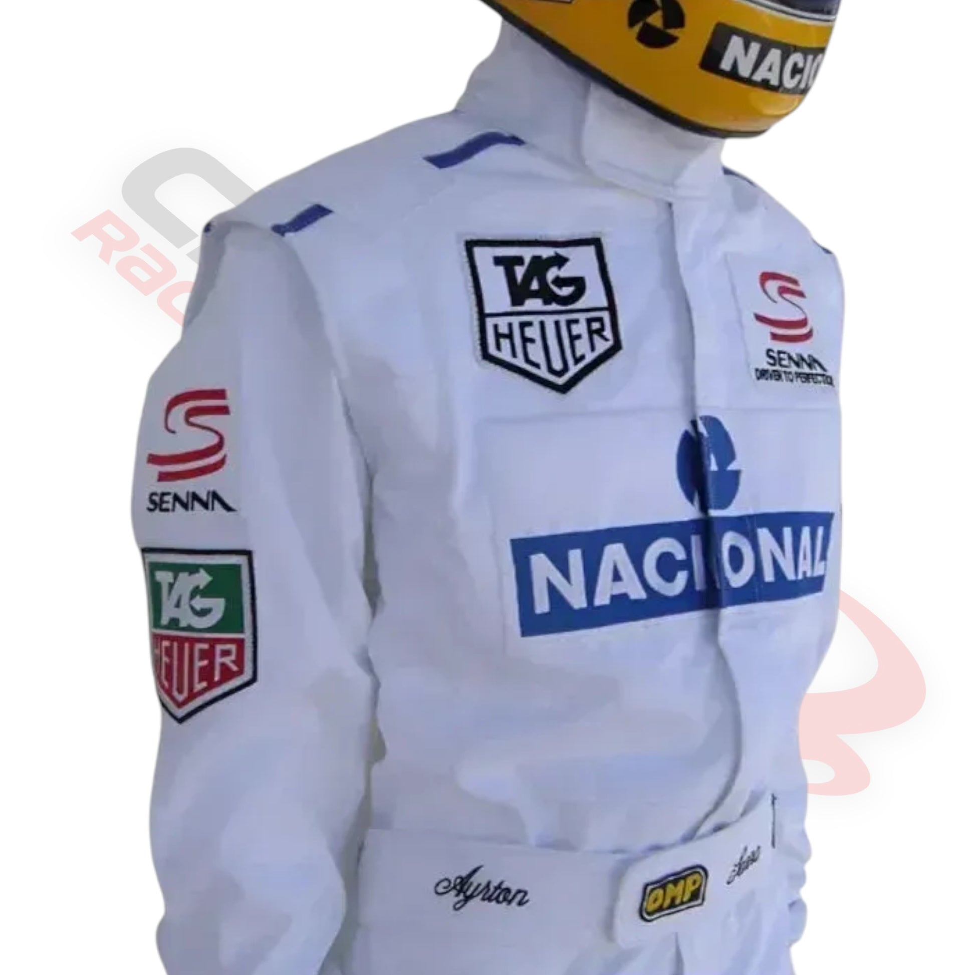 Ayrton Senna 1993 Embroidered patches F1 Race Suit
