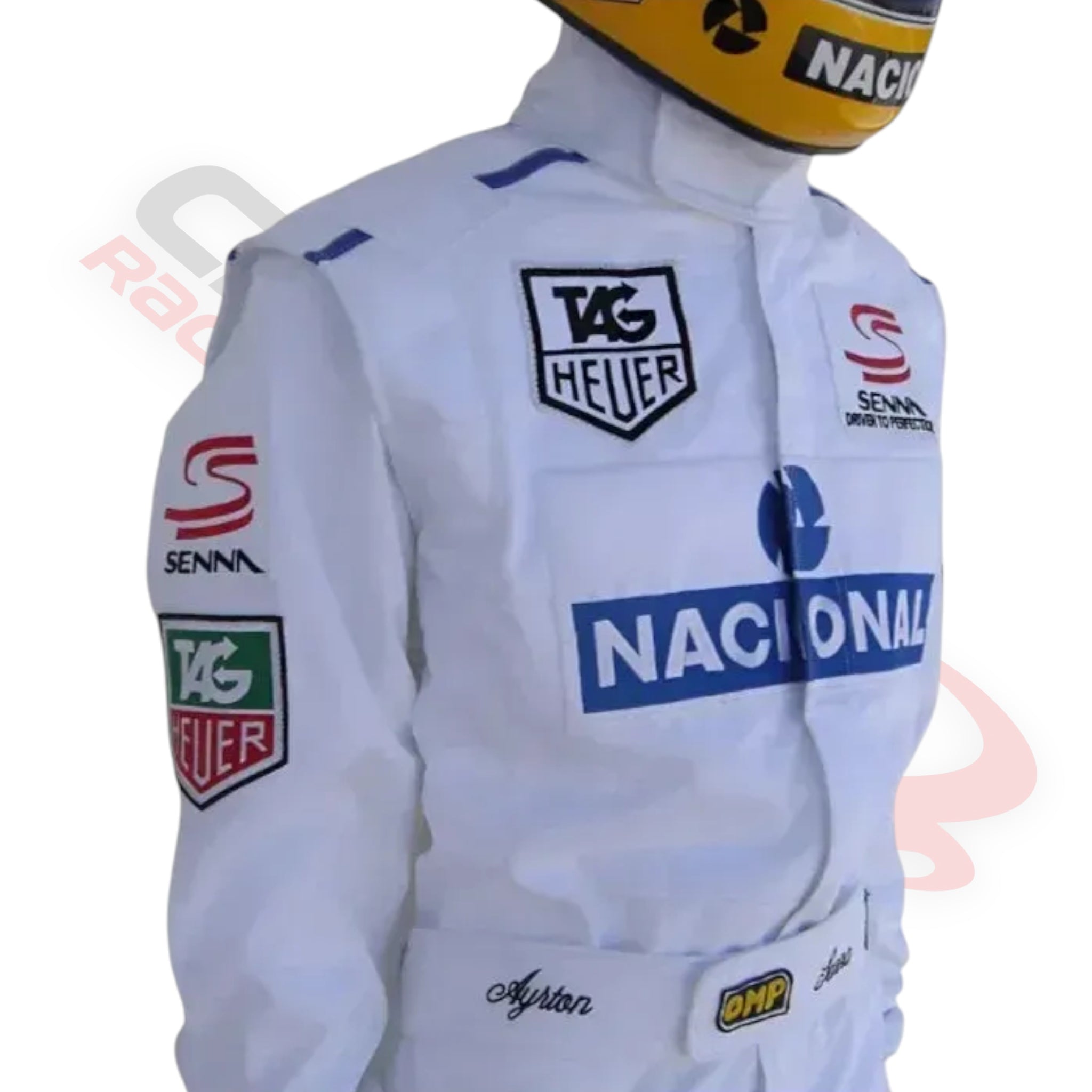 Ayrton Senna 1993 Embroidered patches F1 Race Suit