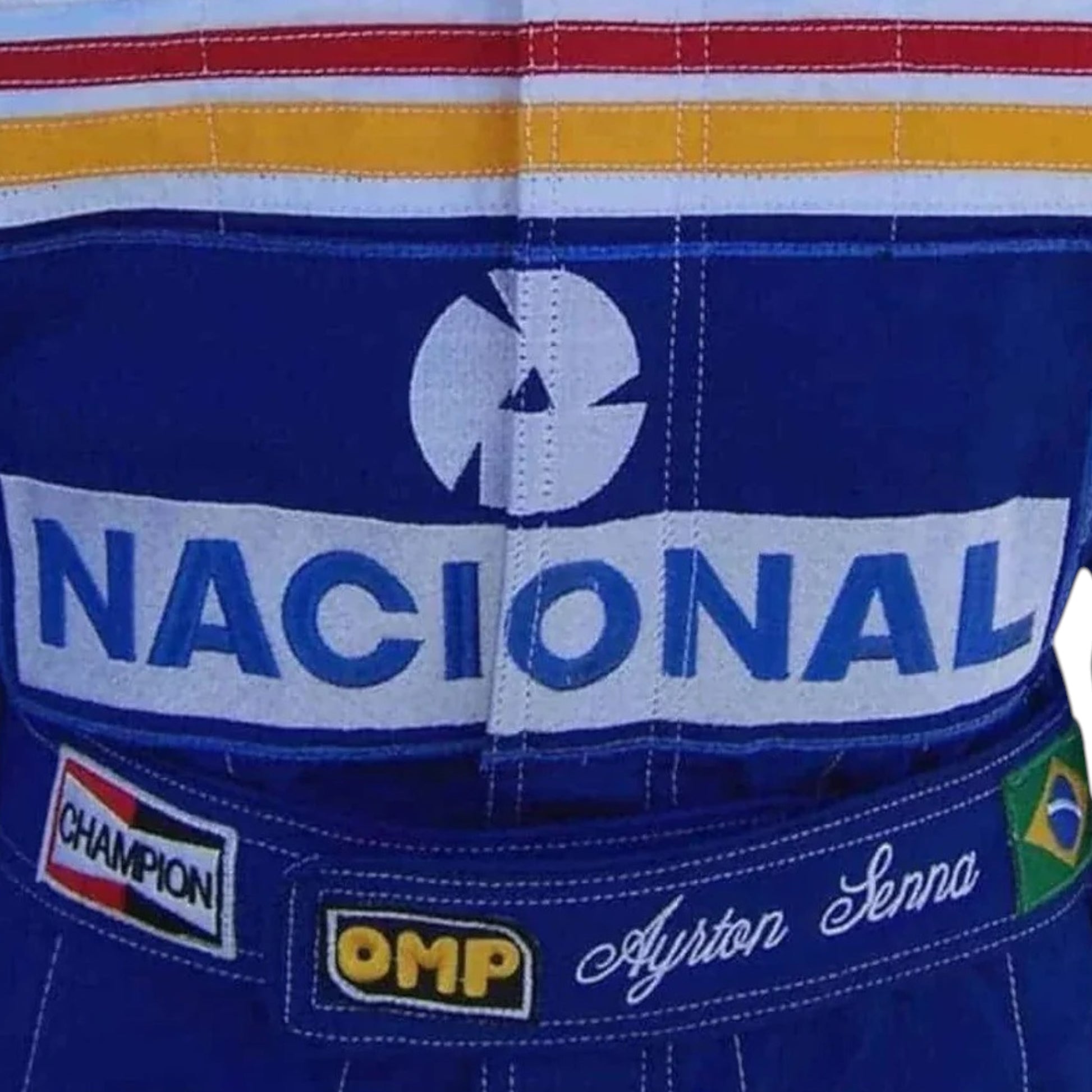 Ayrton Senna 1994 Embroidered patches F1 Race Suit