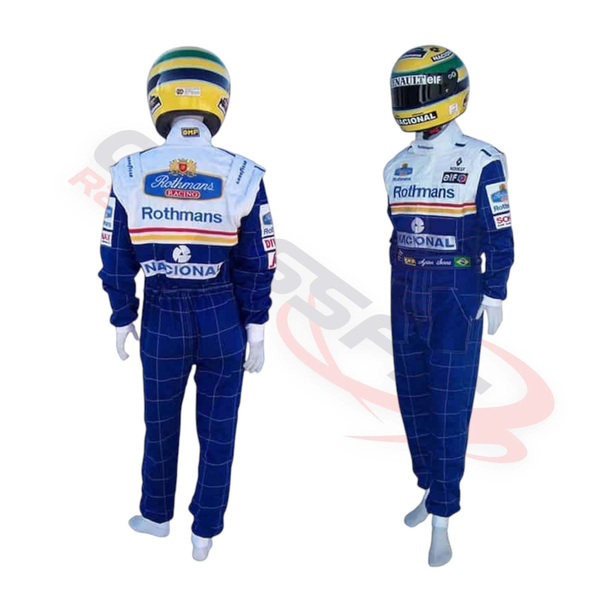 Ayrton Senna 1994 Williams F1 Printed Race Suit