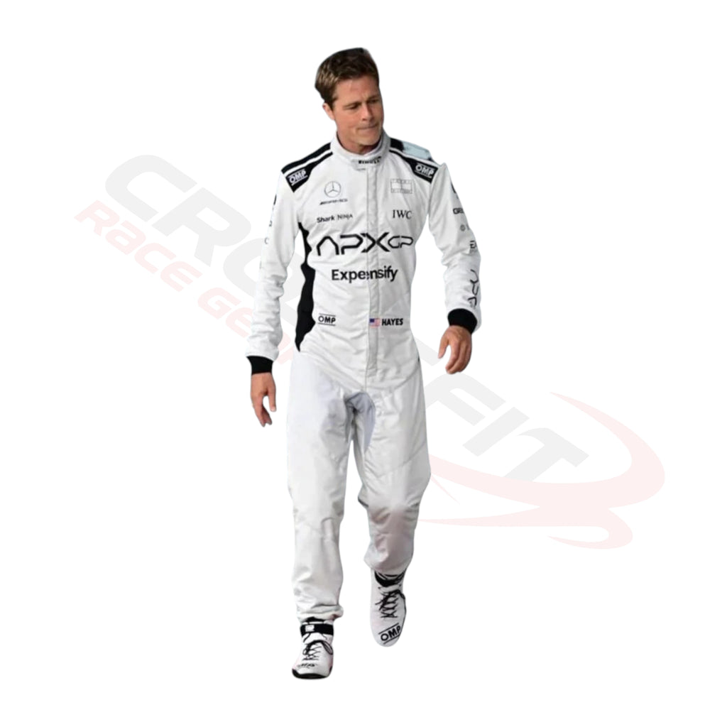 Brad Pitt Formula one Apx GP Race Suit