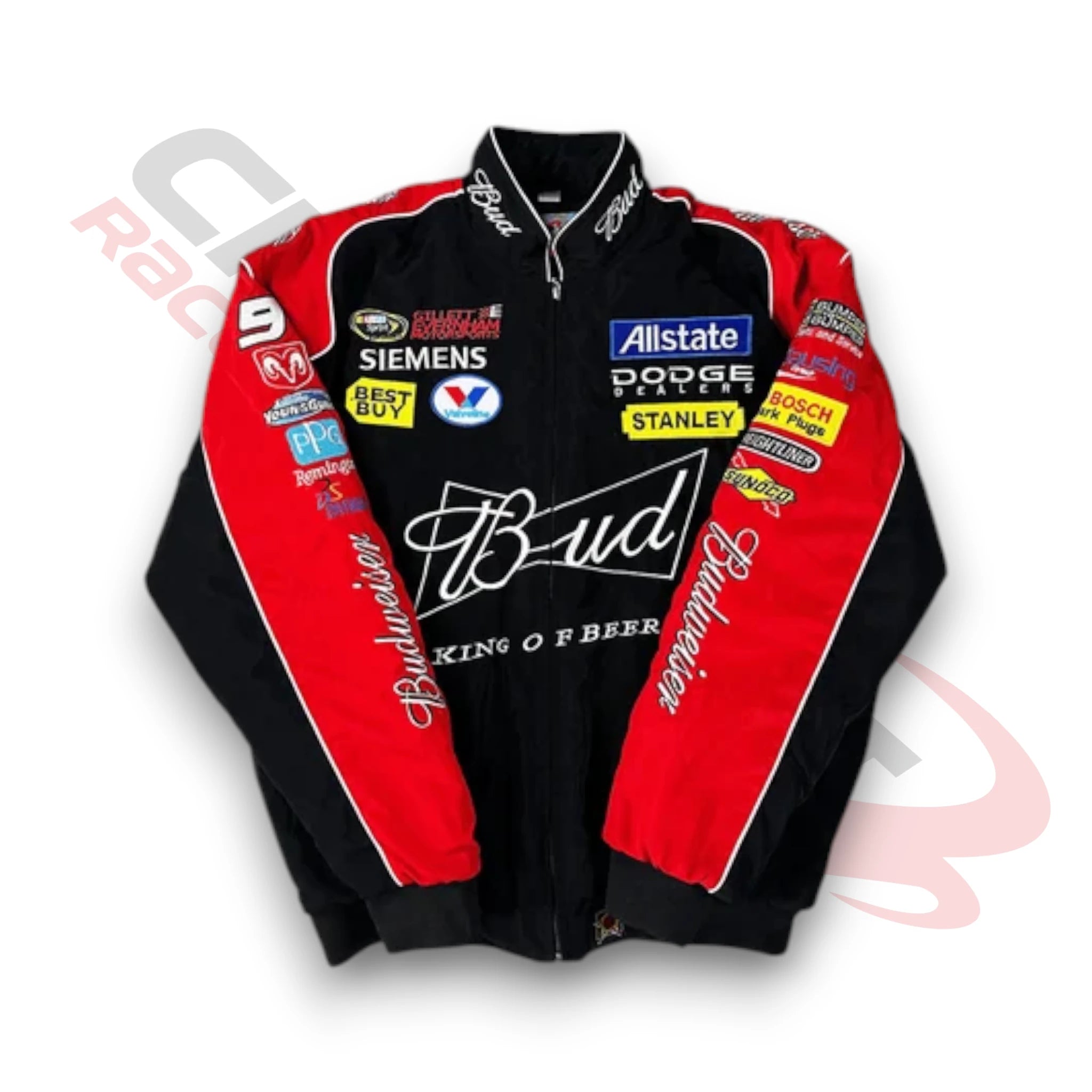 Budweiser Black Racing Vintage Jacket