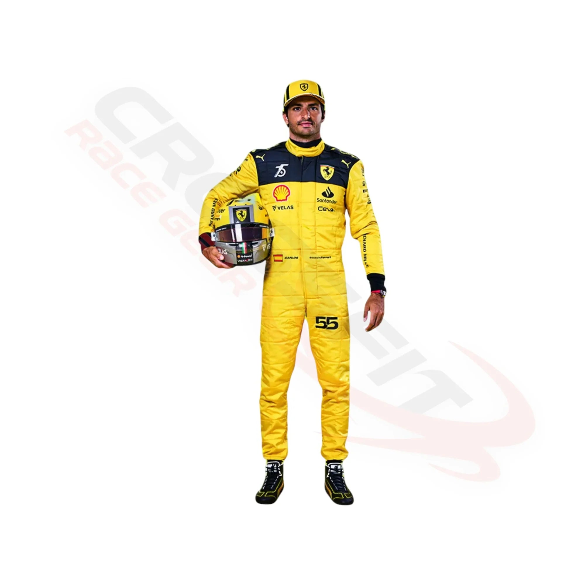 Carlos Sainz Ferrari's 75th anniversary F1 Suit Special Edition