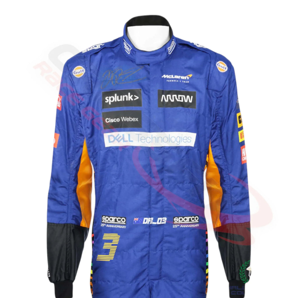 Daniel Ricciardo 2021 Mclaren F1 Race Suit