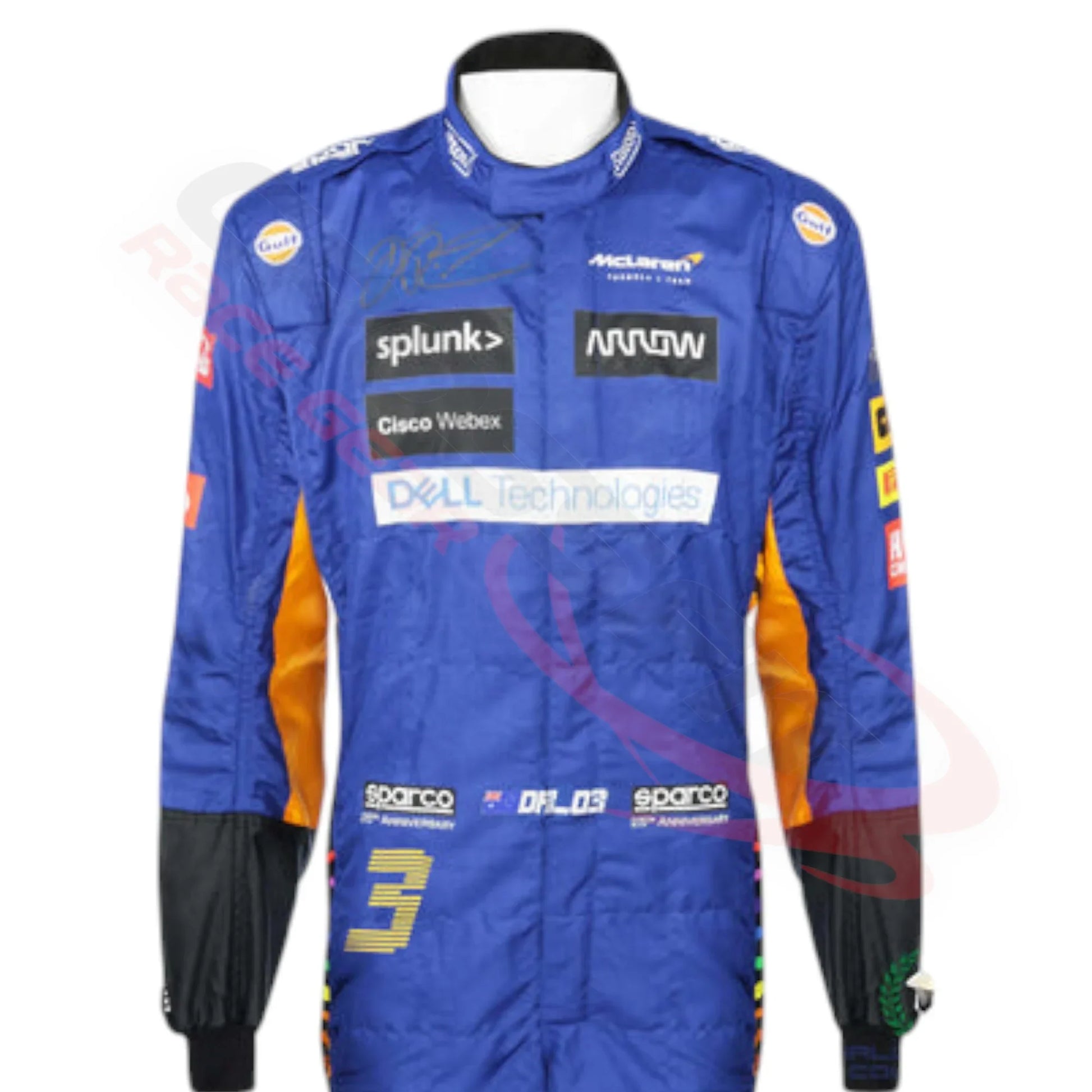 Daniel Ricciardo 2021 Mclaren F1 Race Suit