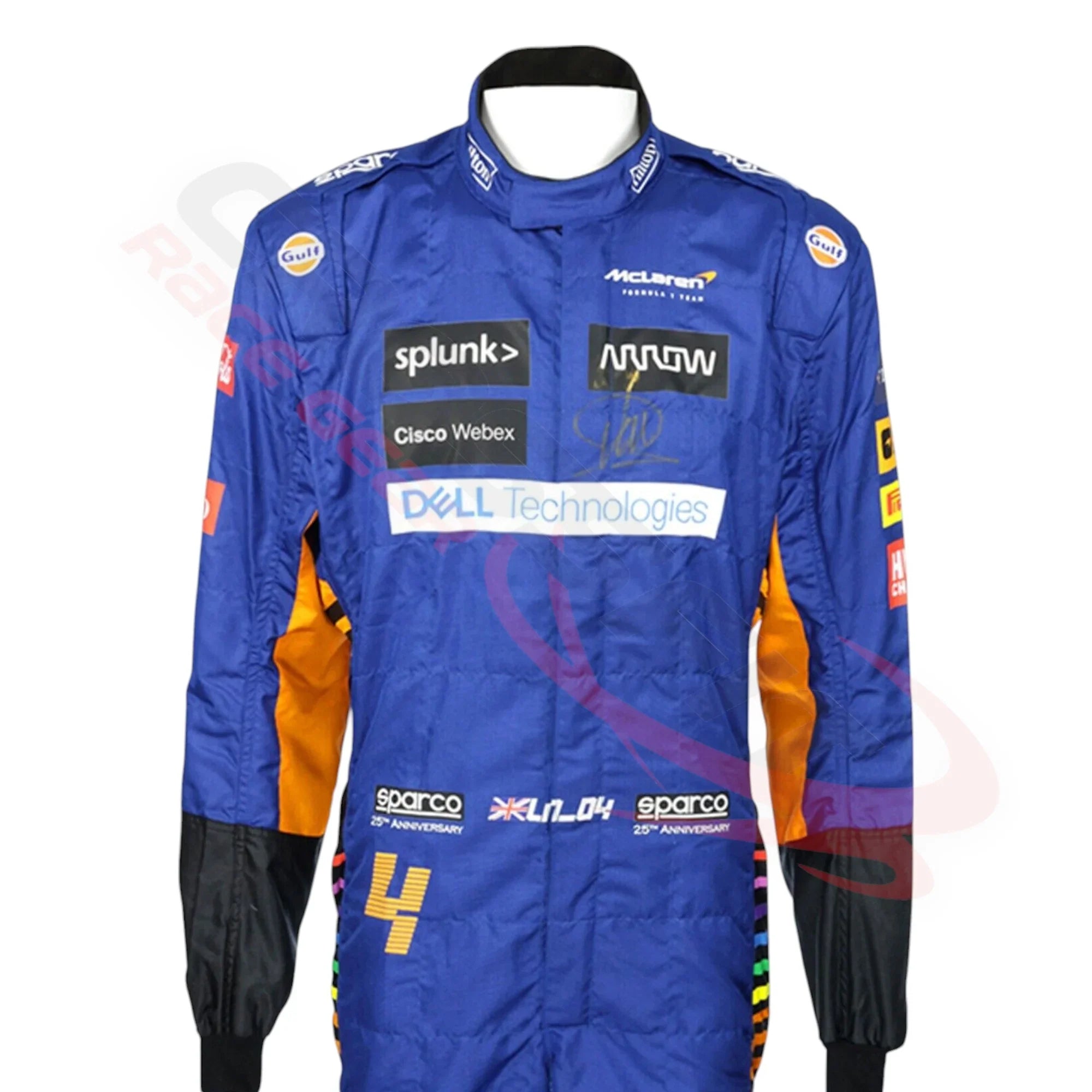 Lando Norris 2021 Mclaren F1 Race Suit