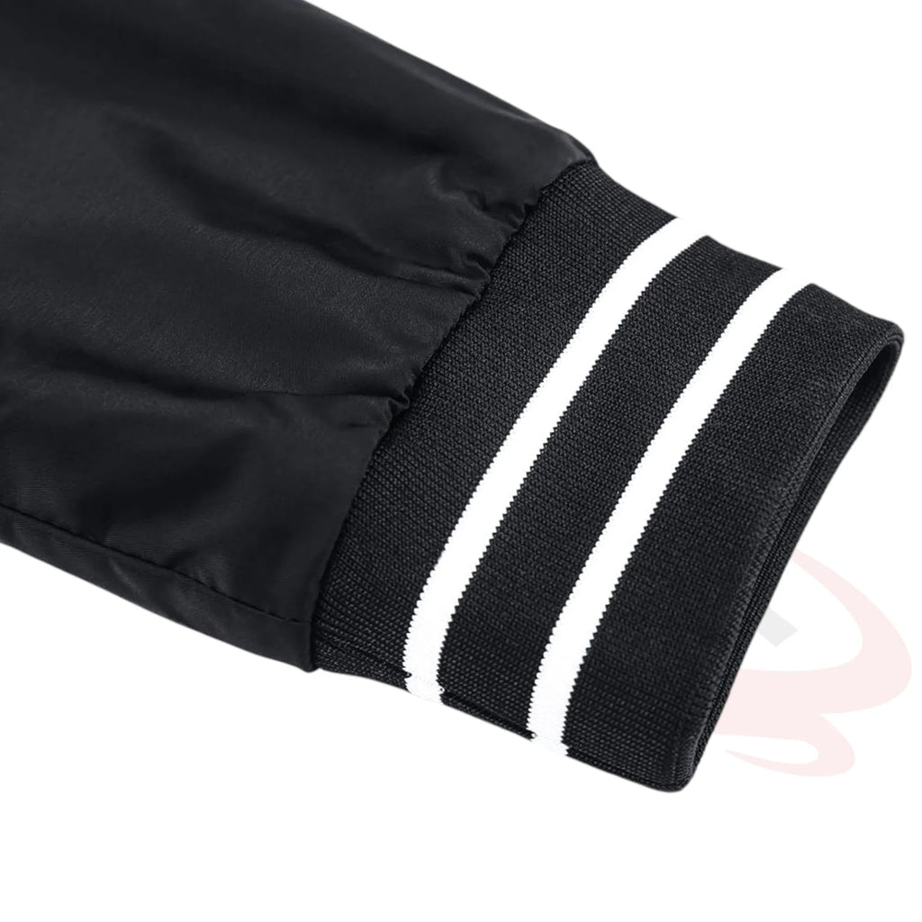 Men's Lightweight Bomber Jacket - Black