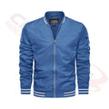 Men's Lightweight Bomber Jacket - Blue