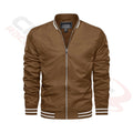 Men's Lightweight Bomber Jacket - Brown