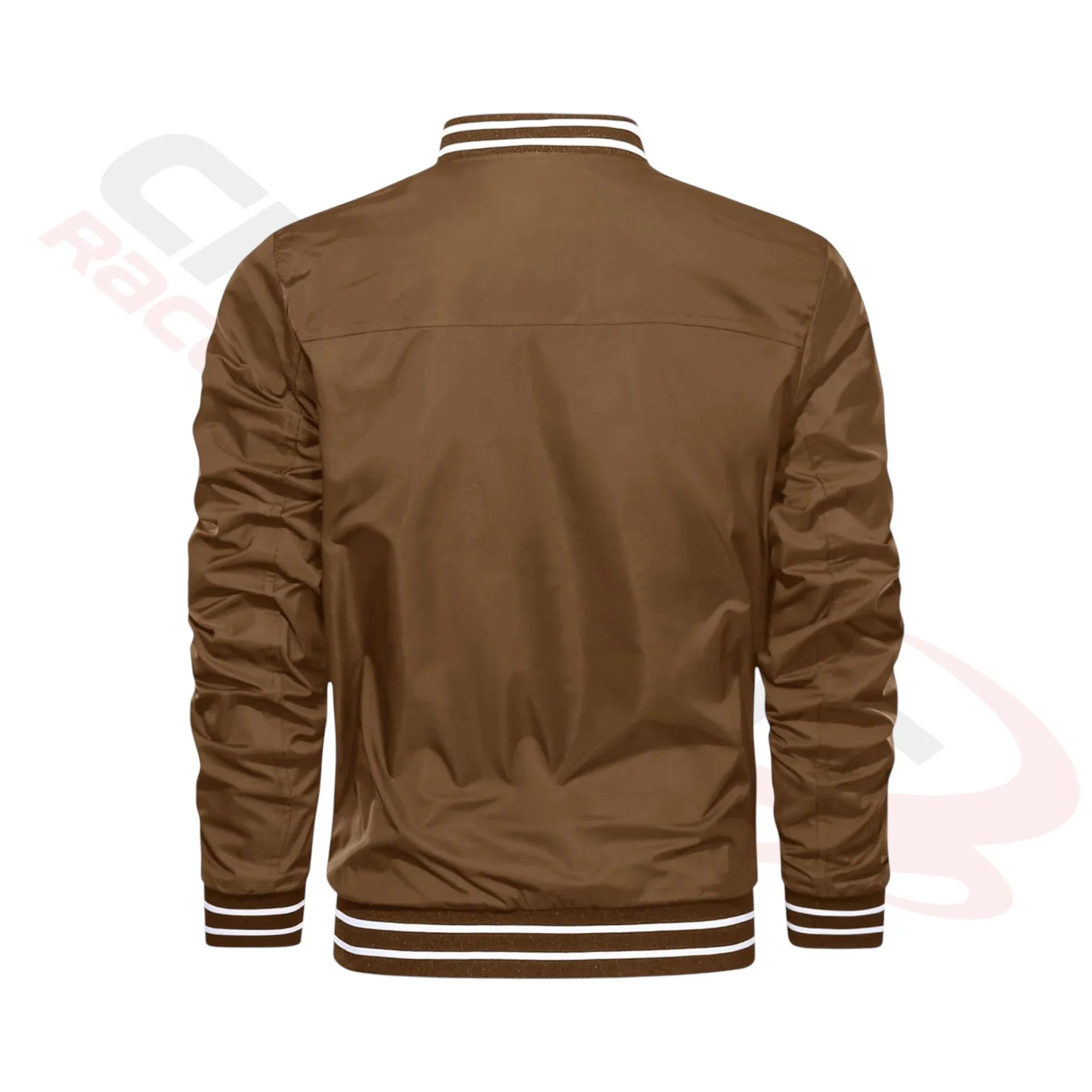Men's Lightweight Bomber Jacket - Brown