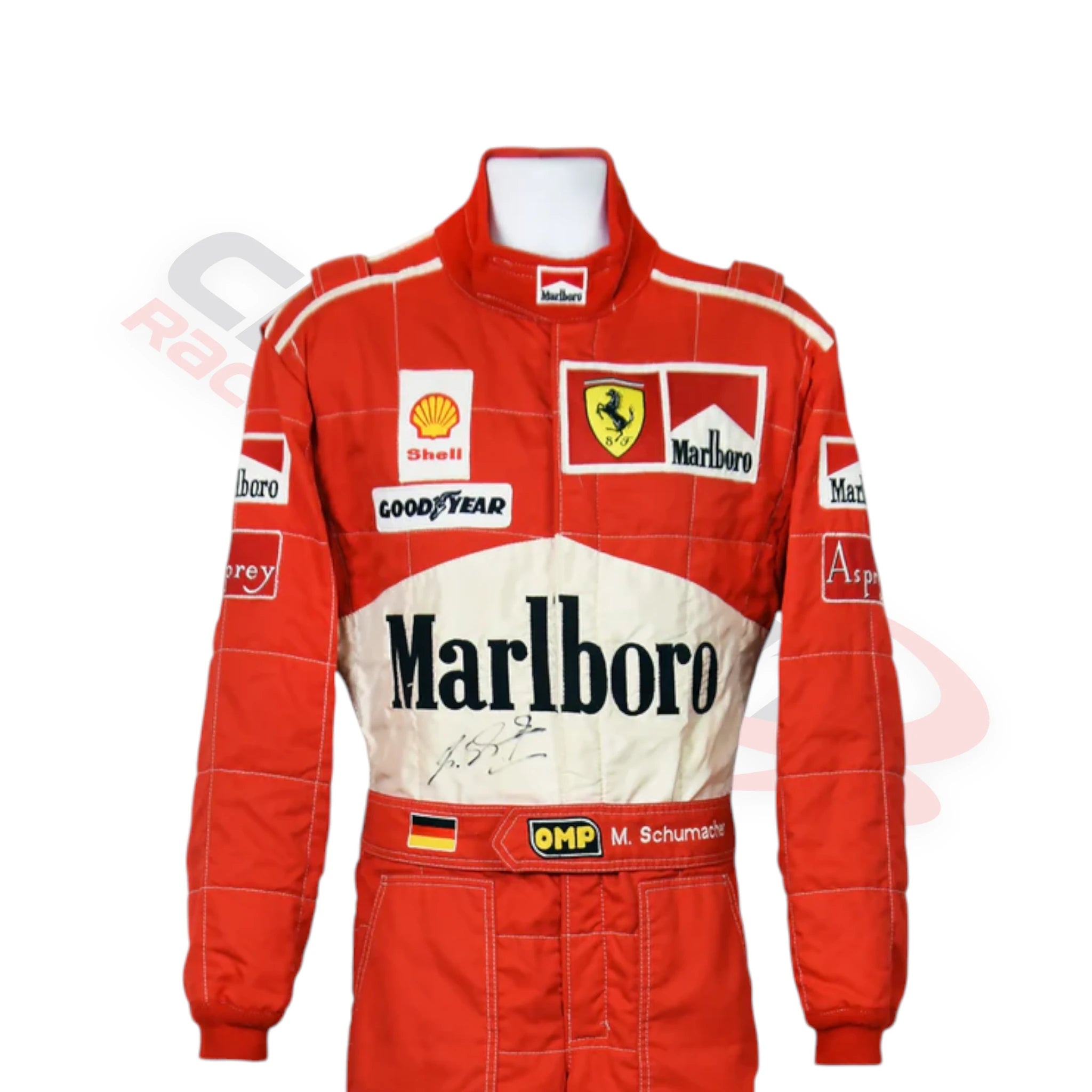 Michael Schumacher 1997 Ferrari F1 Printed Race Suit