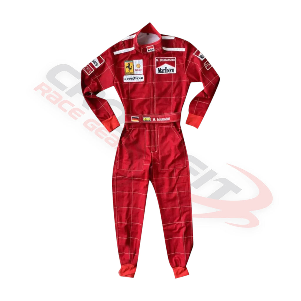 Michael Schumacher 1996 Ferrari F1 Printed Race Suit