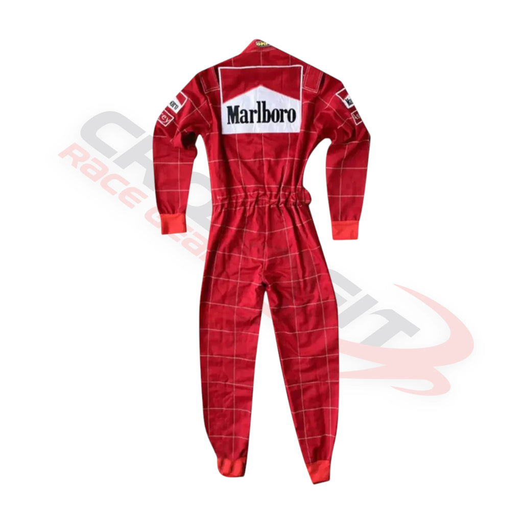 Michael Schumacher 1996 Ferrari F1 Printed Race Suit